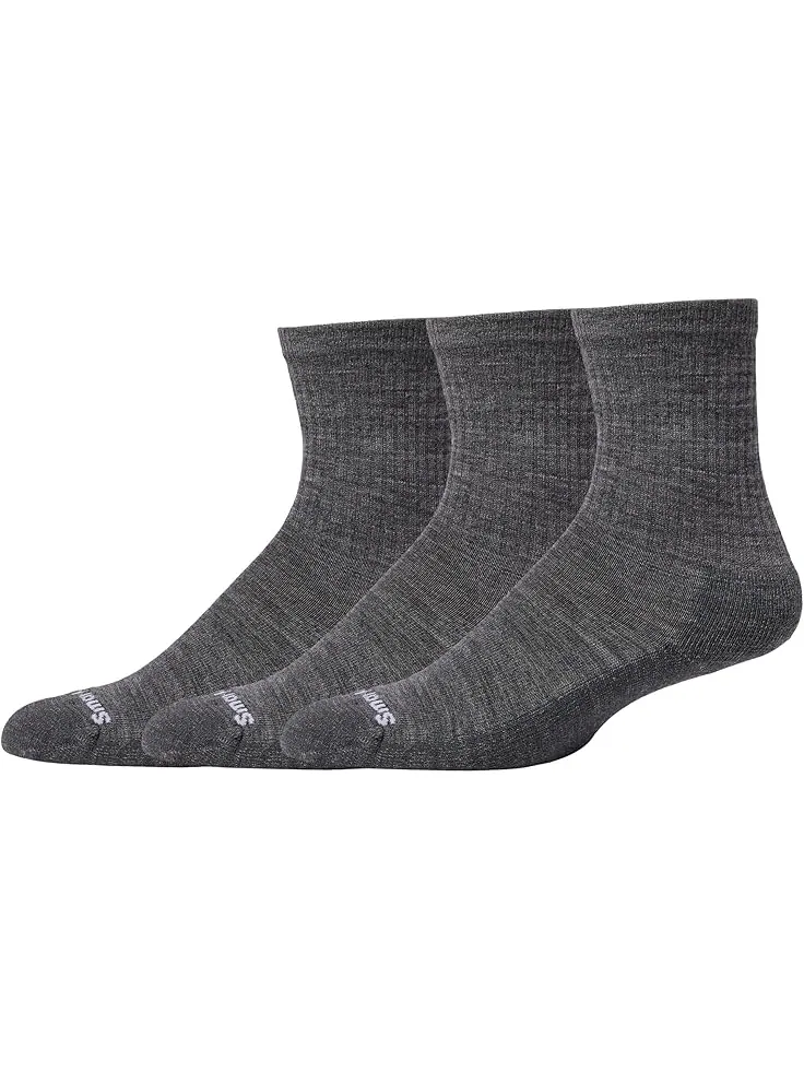 Носки Smartwool Everyday Solid Rib Crew 3-Pack — изображение 1 из 1, серый