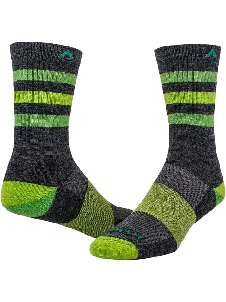 Носки Wigwam Super Stripe Mid-Crew — изображение 1 из 1, угольный