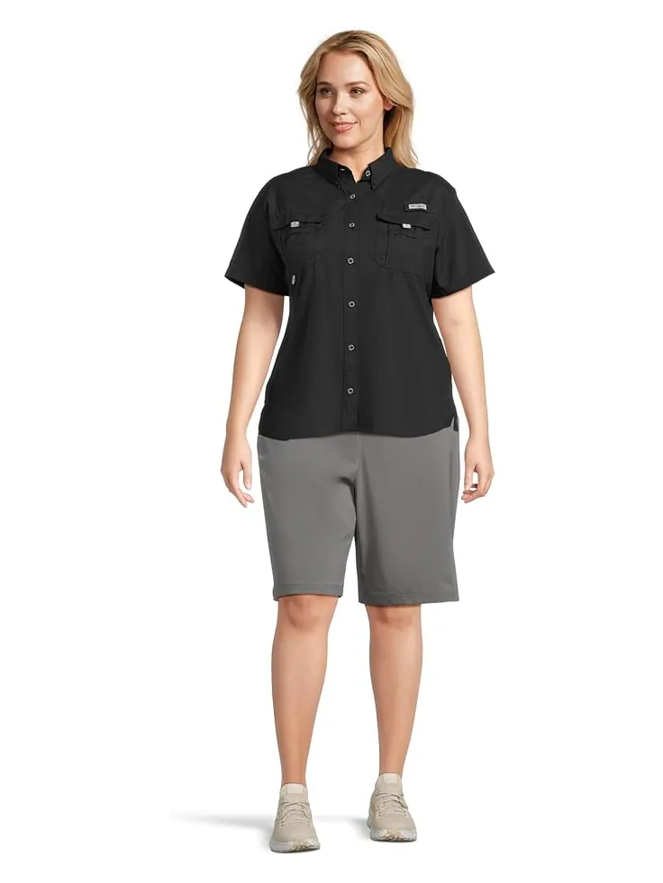 Рубашка Columbia Plus Size Bahama II Short — изображение 5 из 5, черный