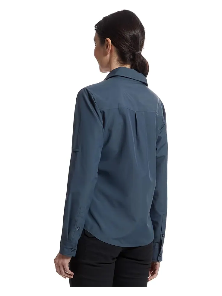 Рубашка Marmot AirExchange SolarShield Long — изображение 3 из 5, грозовой