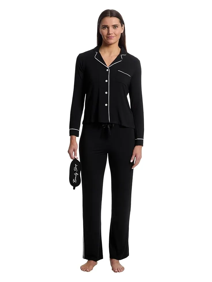 Пижама P.J. Salvage Modal Dreams Basic Pajama Set — черный