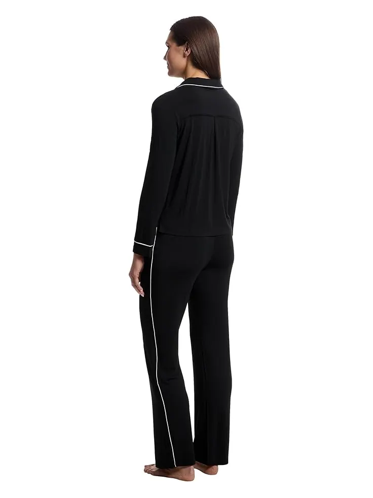 Пижама P.J. Salvage Modal Dreams Basic Pajama Set — изображение 3 из 4, черный