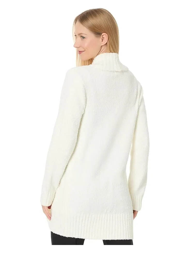Свитер Barefoot Dreams CozyChic Chenille Shawl Cardigan — изображение 2 из 4, серебристый