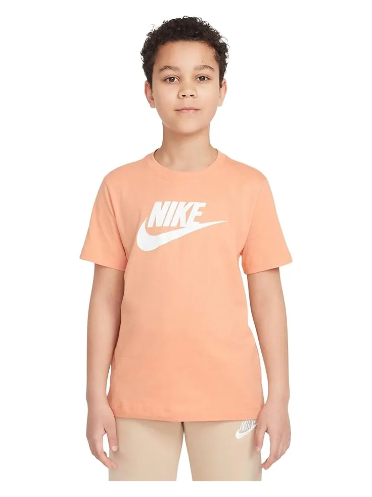Футболка Nike Kids Sportswear Icon Futura Tee — изображение 1 из 4, абрикосовый