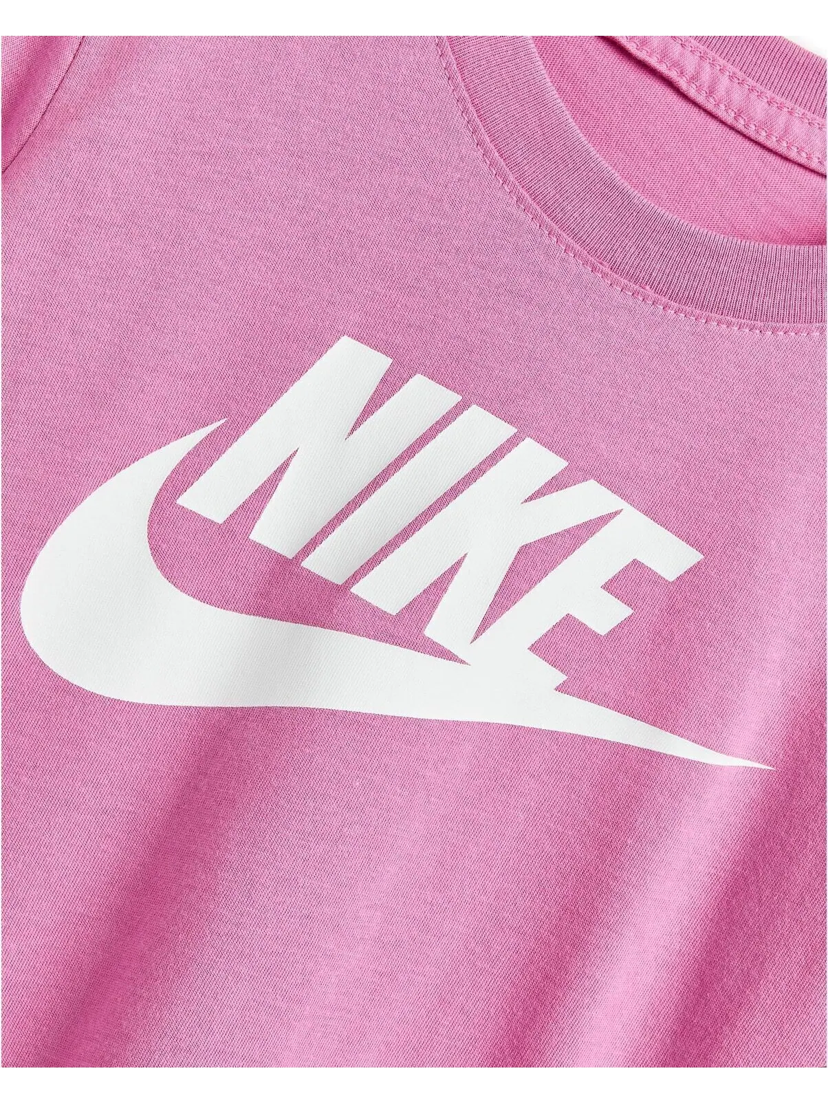 Футболка Sportswear Icon Futura Nike Kids — изображение 3 из 4, фламинго