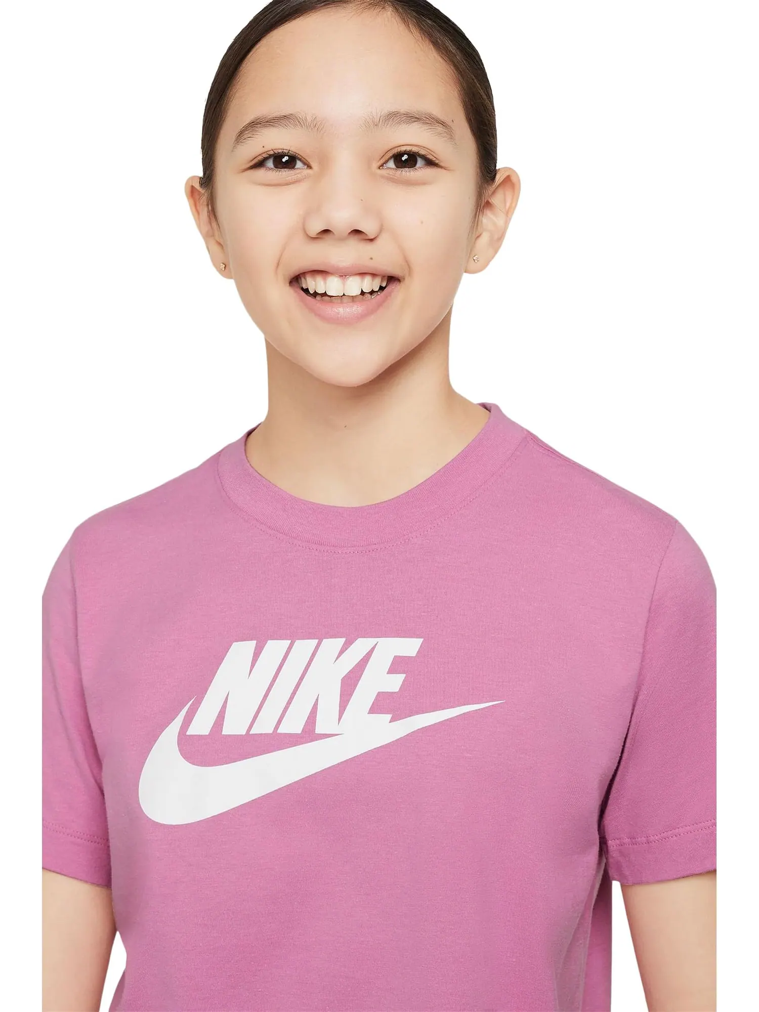 Футболка Sportswear Icon Futura Nike Kids — изображение 4 из 4, фламинго