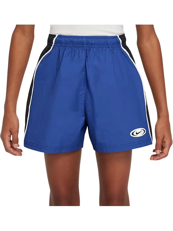 Шорты Nike Kids Sportswear Star Shorts — изображение 1 из 4, черный/белый
