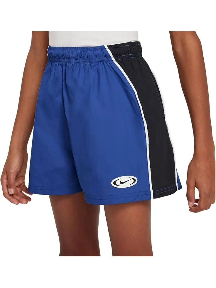 Шорты Nike Kids Sportswear Star Shorts — изображение 2 из 4, черный/белый