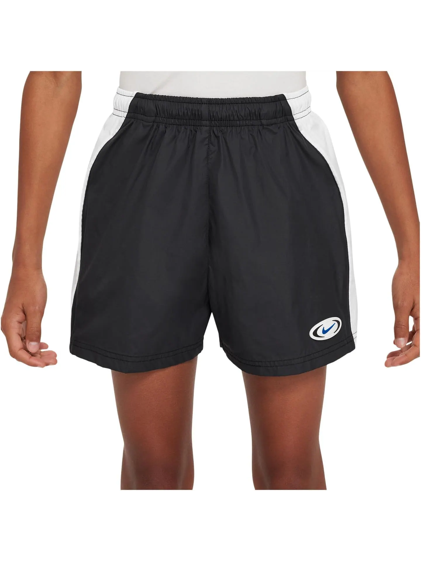 Шорты Nike Kids Sportswear Star Shorts — изображение 1 из 4, черный/белый/белый