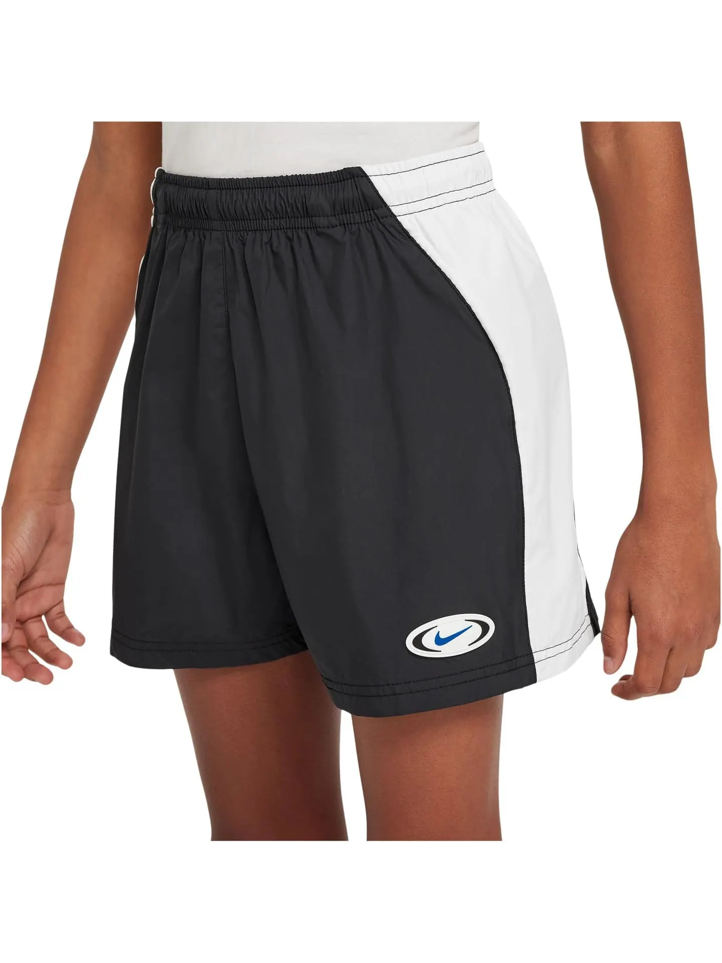 Шорты Nike Kids Sportswear Star Shorts — изображение 2 из 4, черный/белый/белый