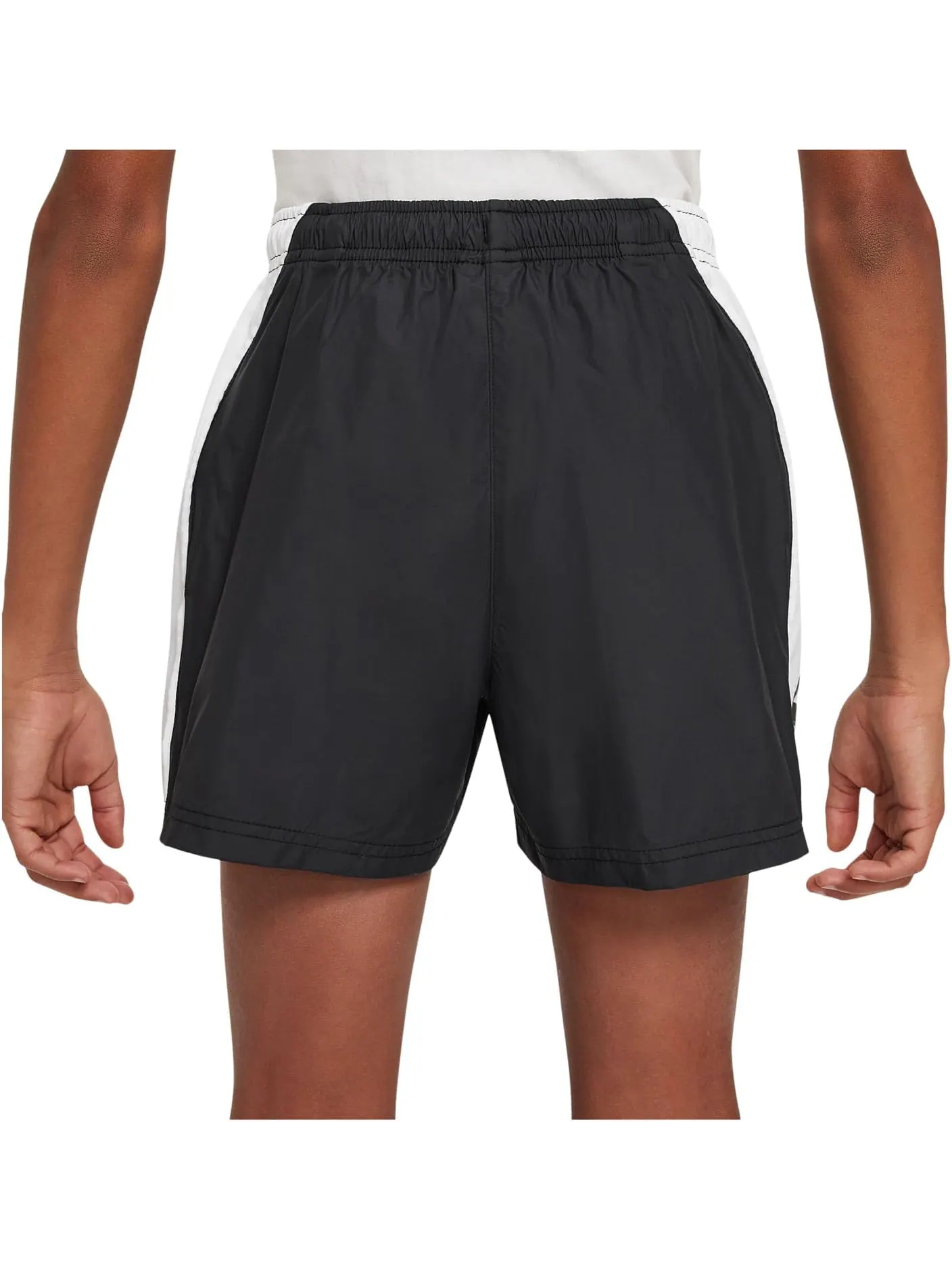 Шорты Nike Kids Sportswear Star Shorts — изображение 3 из 4, черный/белый/белый