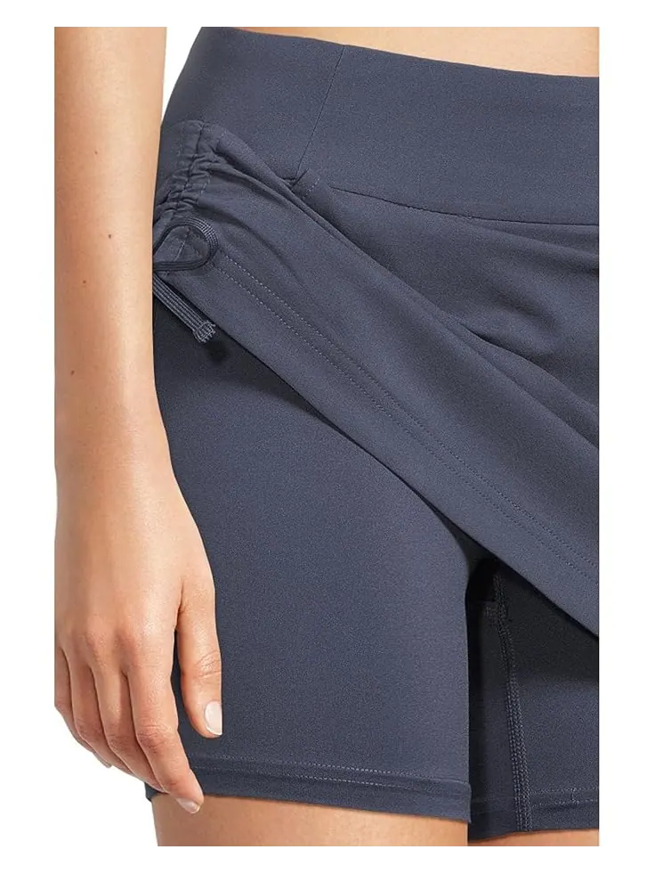 Юбка Columbia All Seasons Ruched Skort — изображение 4 из 6, ночной