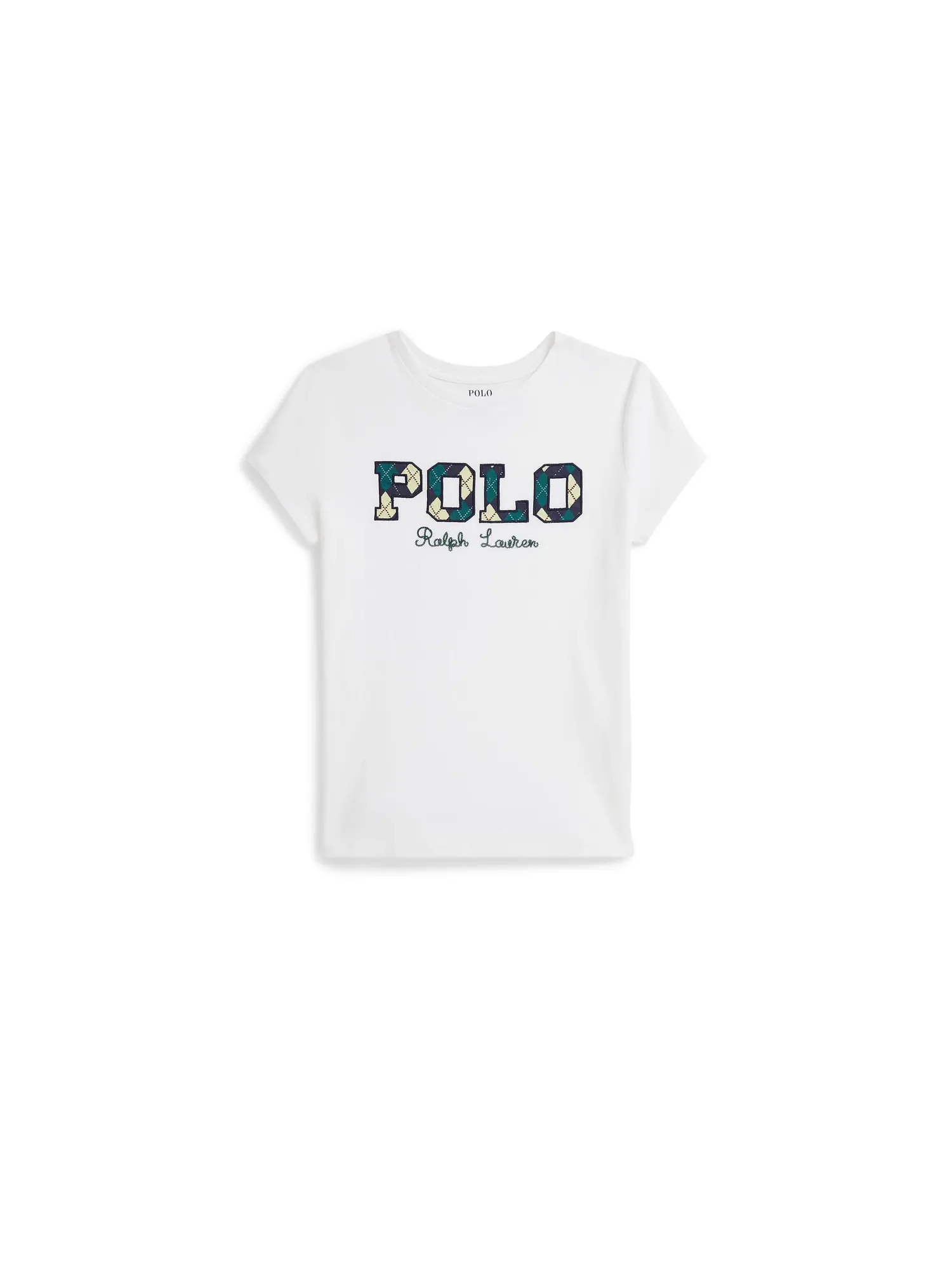 Футболка Polo Ralph Lauren Kids Logo Cotton Jersey Tee — изображение 1 из 2, белый