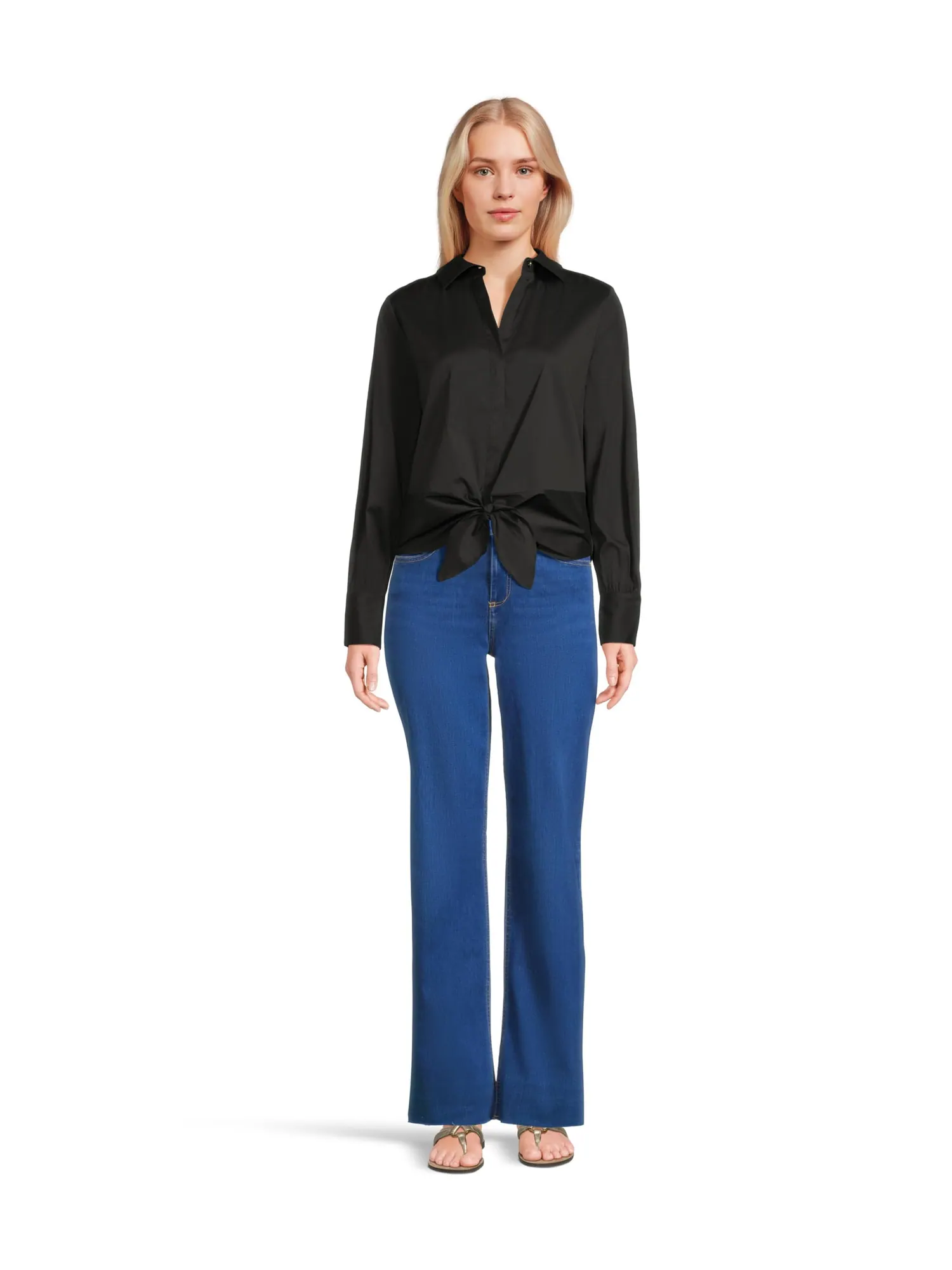 Рубашка Lilly Pulitzer The Tie Lilly Shirt — изображение 5 из 5, черный