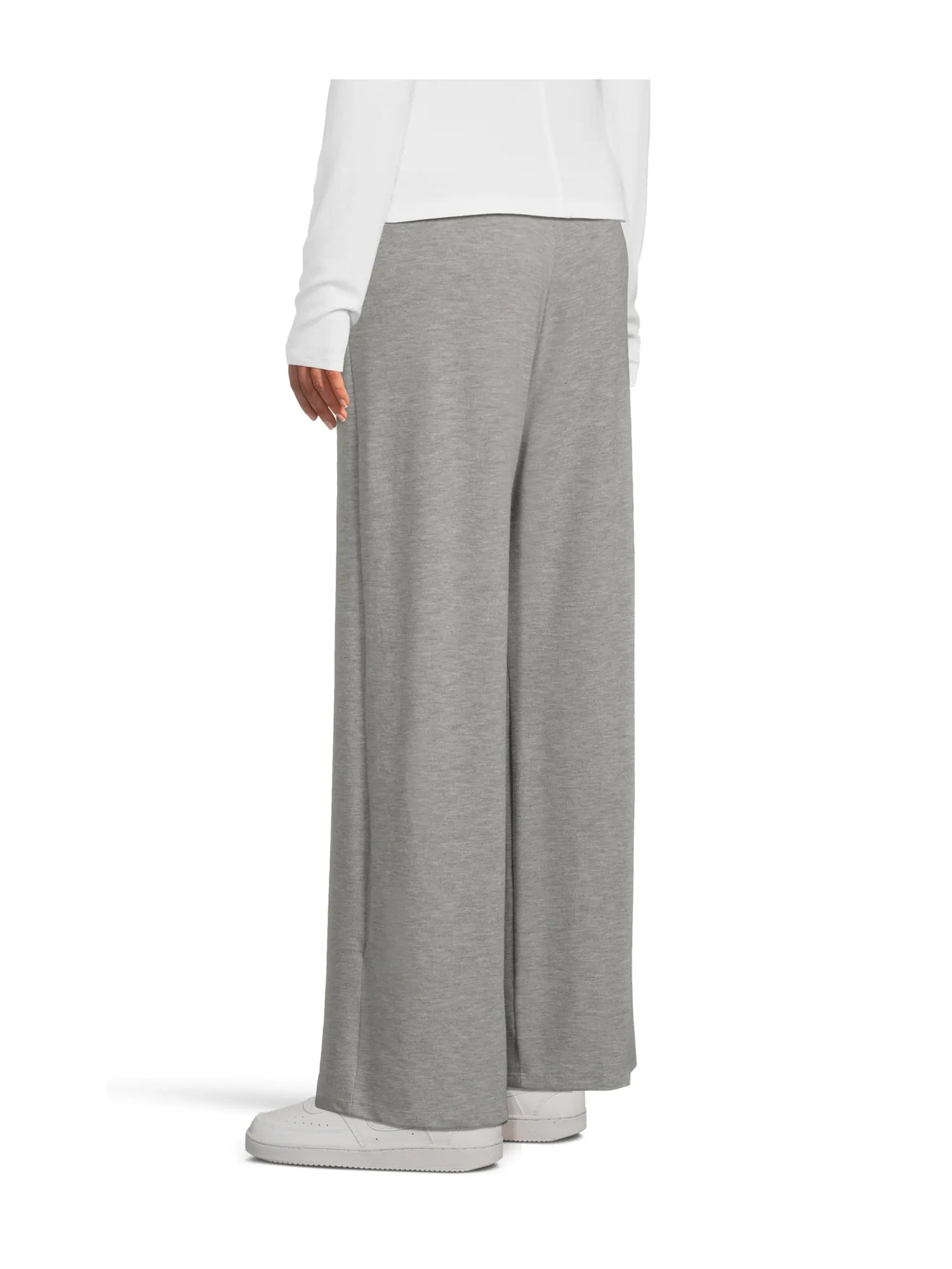 Брюки Michael Stars Jones Wide Leg Pants — изображение 3 из 5, серый