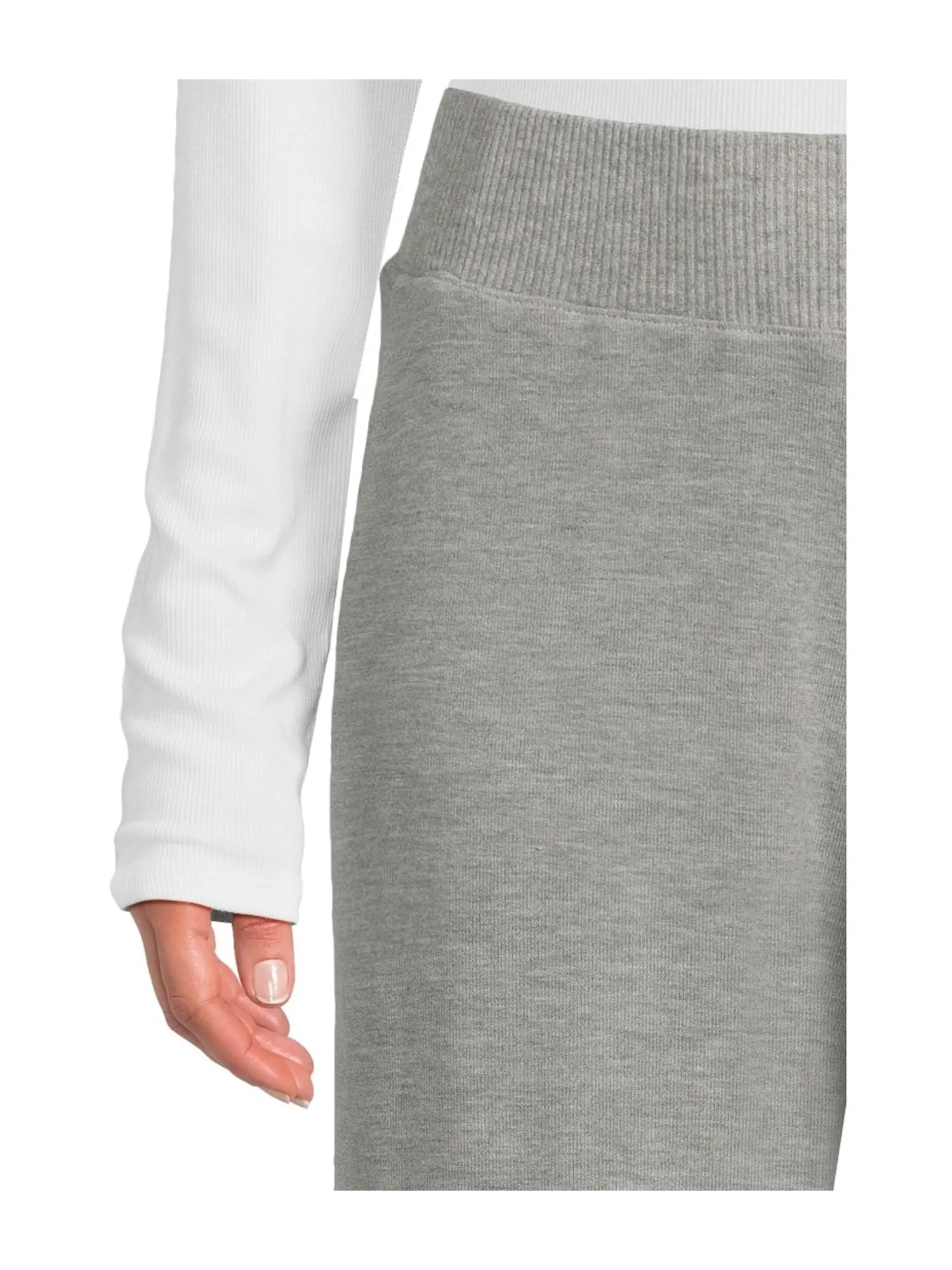 Брюки Michael Stars Jones Wide Leg Pants — изображение 4 из 5, серый