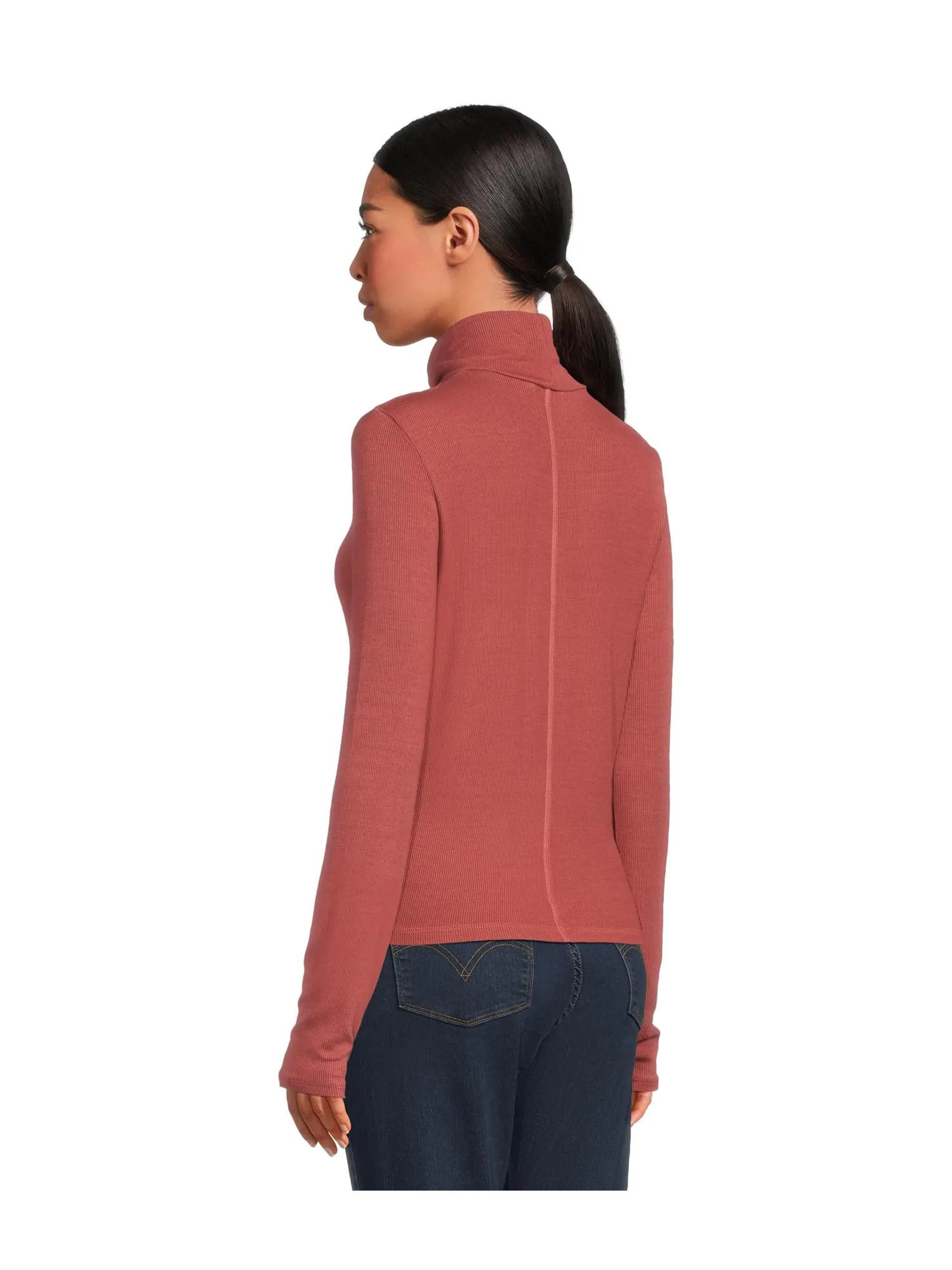 Свитер Michael Stars Tara Crop Turtleneck — изображение 3 из 5, муза