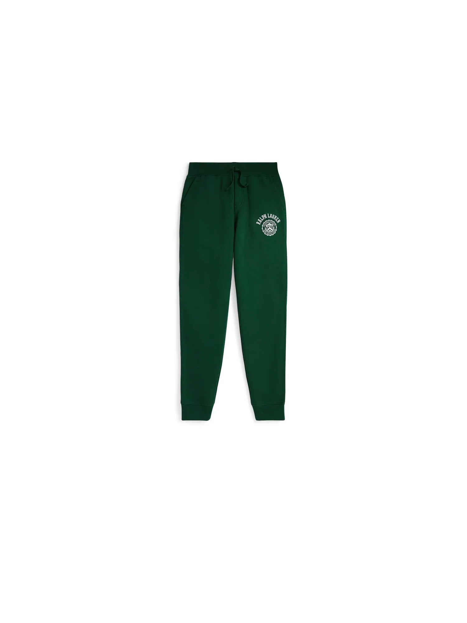 Брюки Polo Ralph Lauren Kids Logo Fleece Jogger Pants — изображение 1 из 2, лесной зеленый