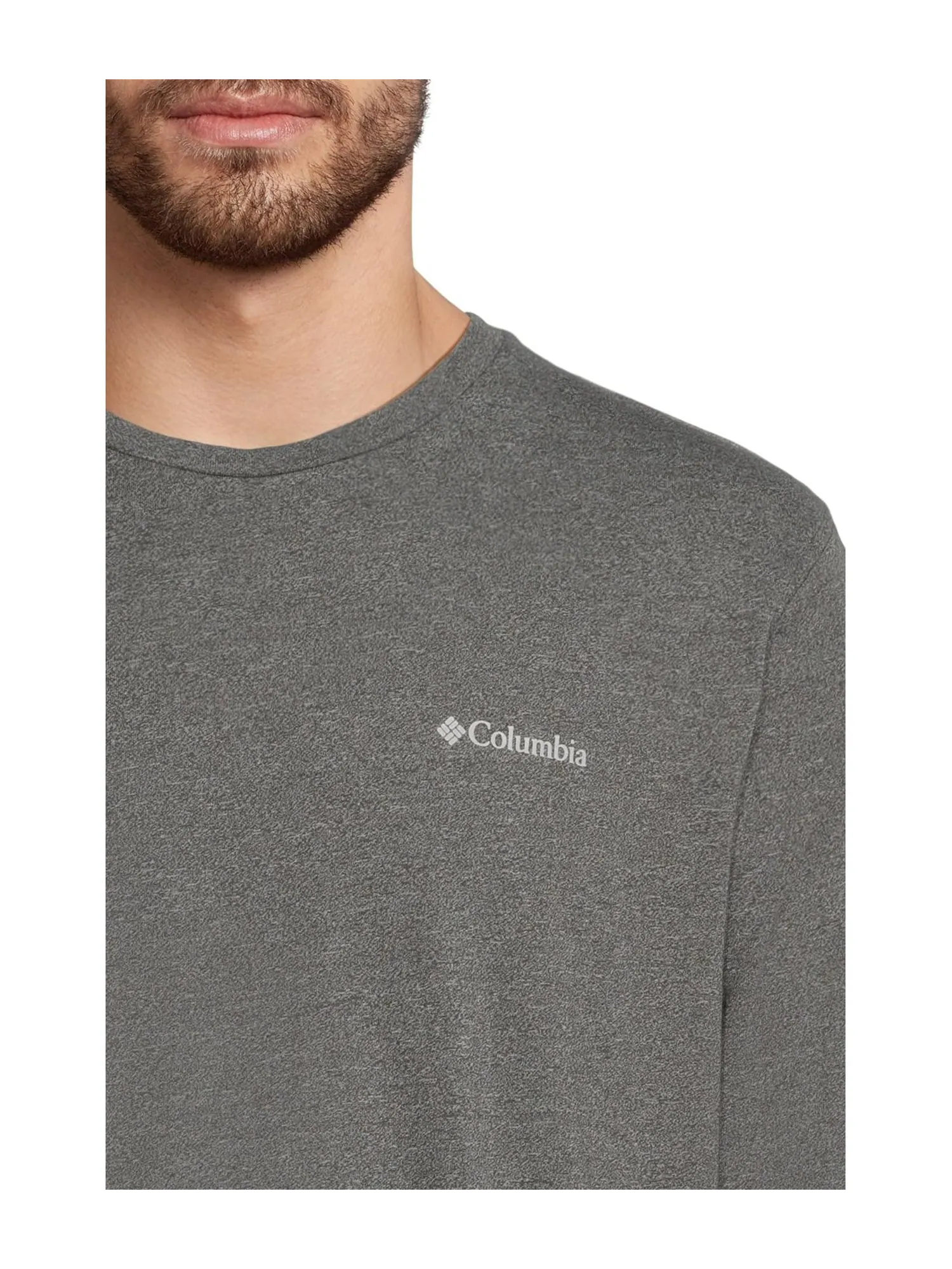 Топ Columbia Thistletown Hills Long Sleeve Crew — изображение 4 из 5, серый