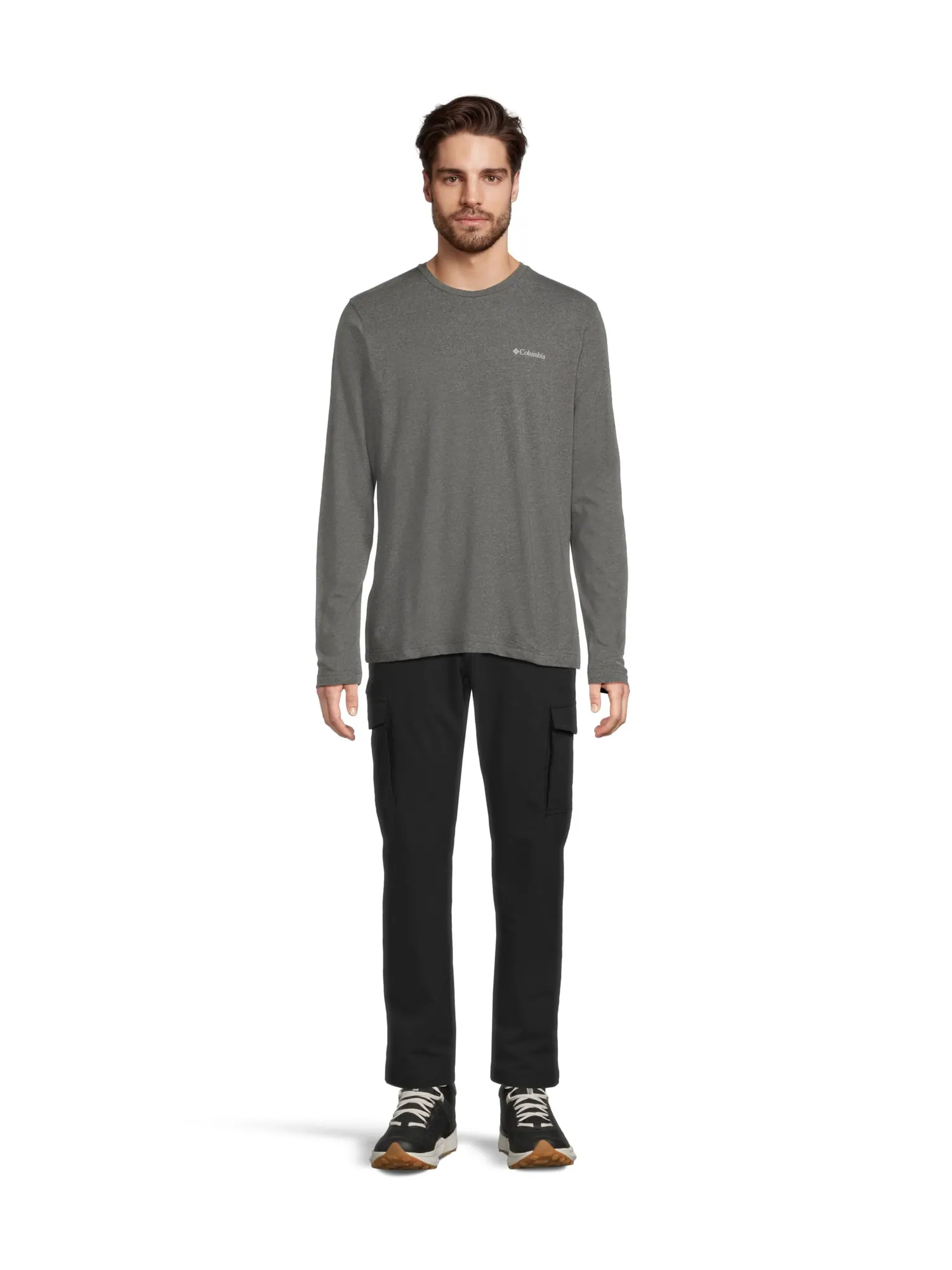 Топ Columbia Thistletown Hills Long Sleeve Crew — изображение 5 из 5, серый