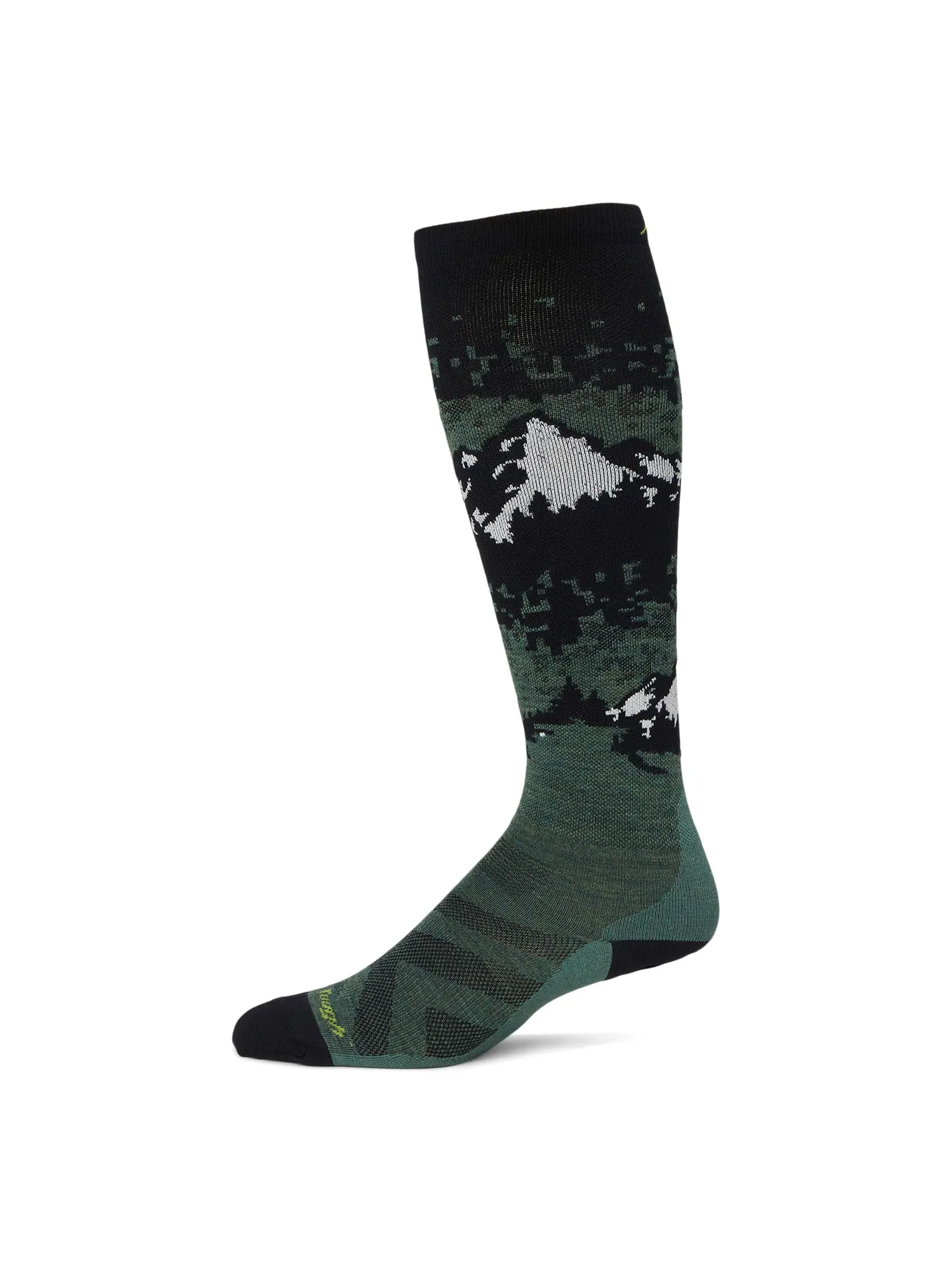 Носки Darn Tough Vermont Cold Smoke OTC Lightweight — изображение 1 из 2, мох