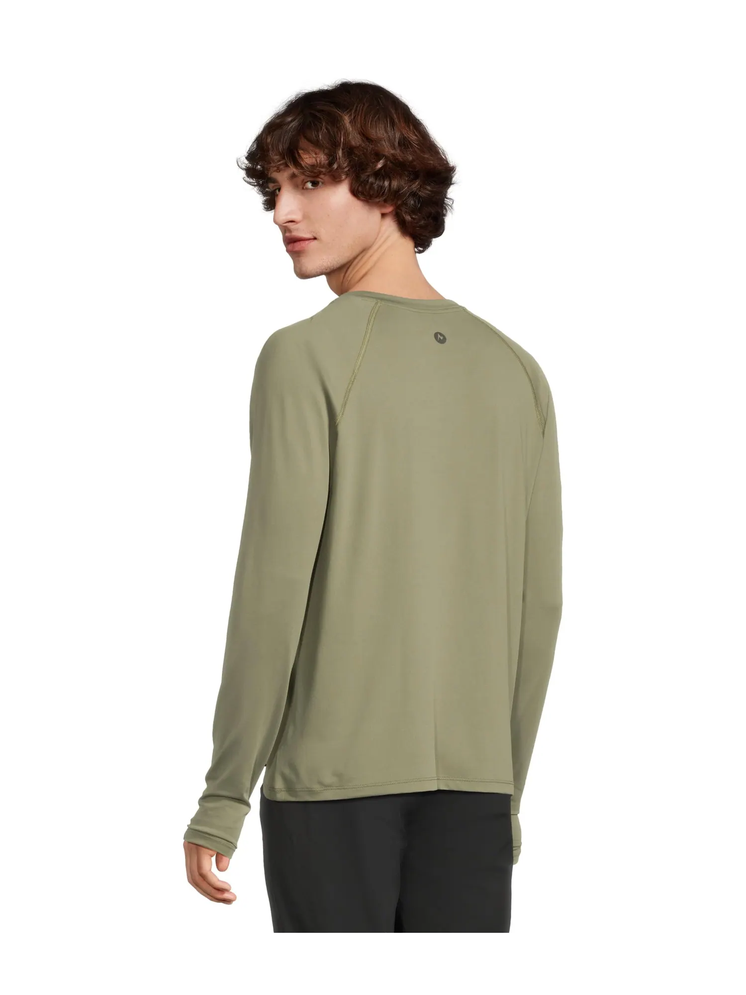 Лонгслив Marmot Windridge Long Sleeve — изображение 3 из 5, оливковый