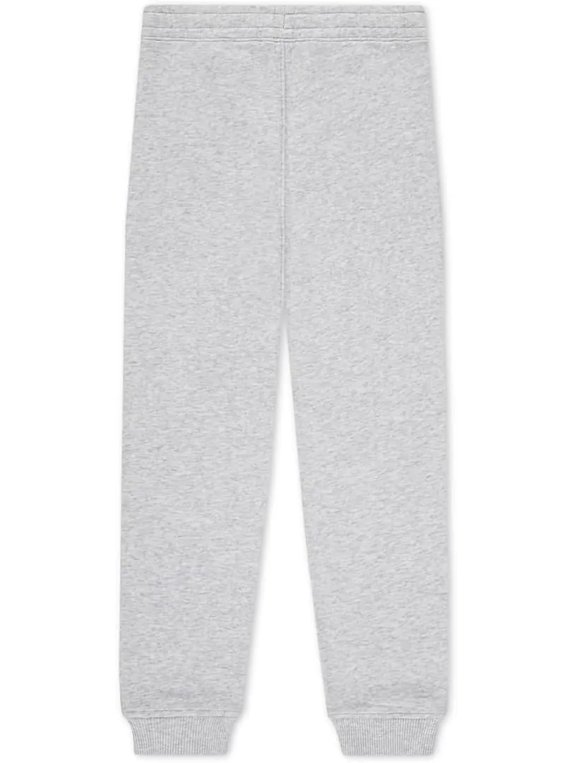 Флисовые брюки-джоггеры Essentials abercrombie kids — изображение 2 из 3, светлый серый