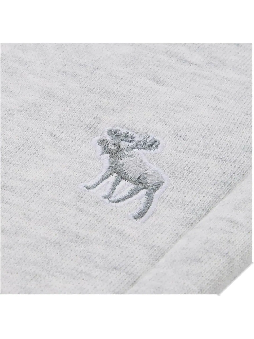 Флисовые брюки-джоггеры Essentials abercrombie kids — изображение 3 из 3, светлый серый