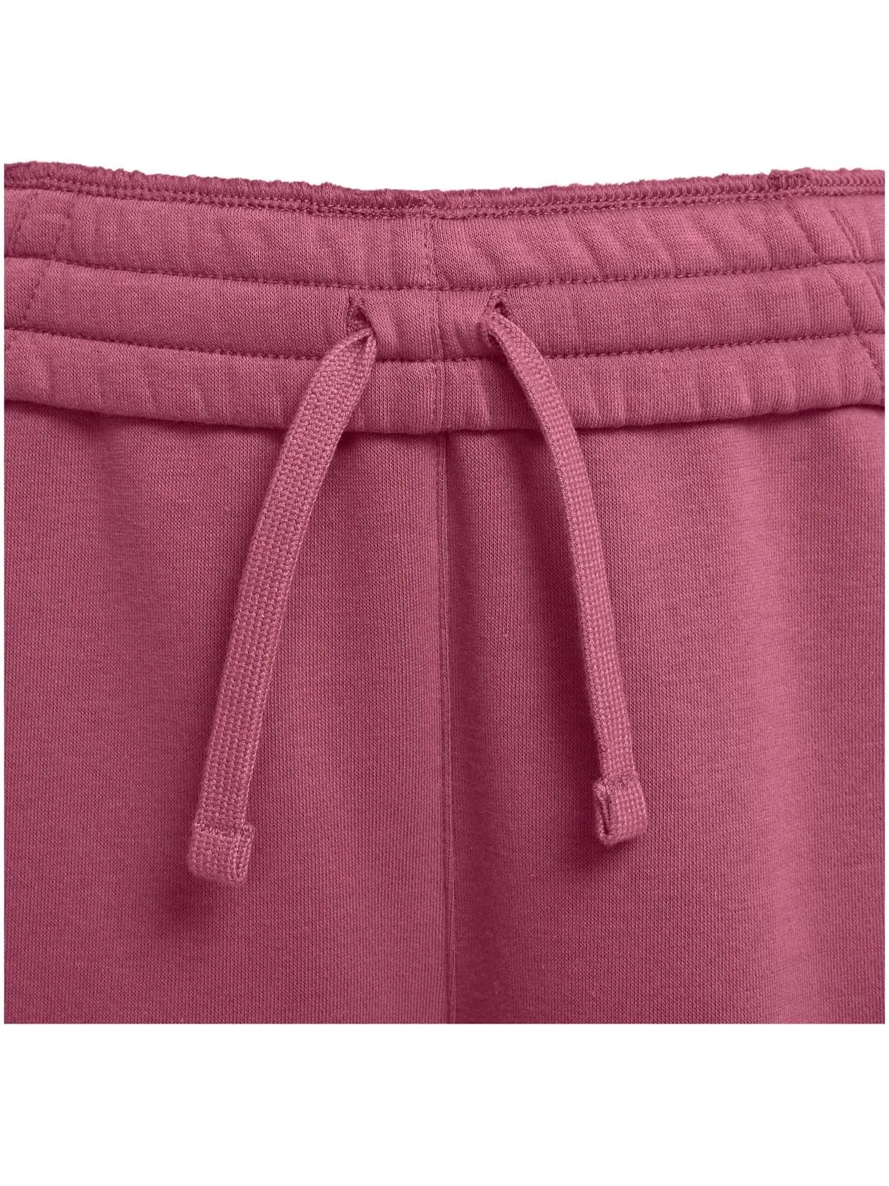 Брюки Nike Kids Club Fleece Wide-Leg Pants — изображение 3 из 3, белый