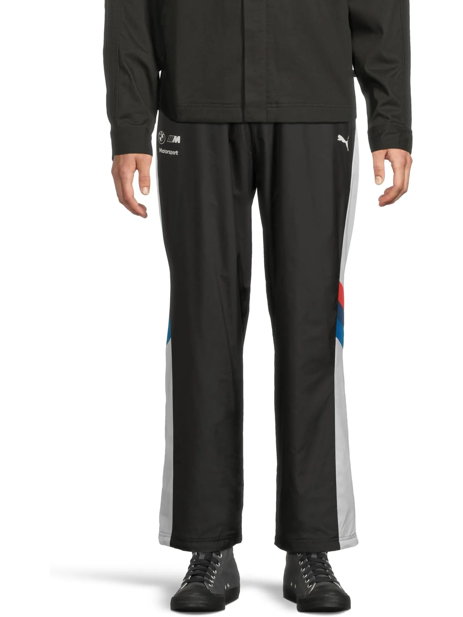 Брюки PUMA Bmw M Motorsport Woven Pants — изображение 1 из 5, черный