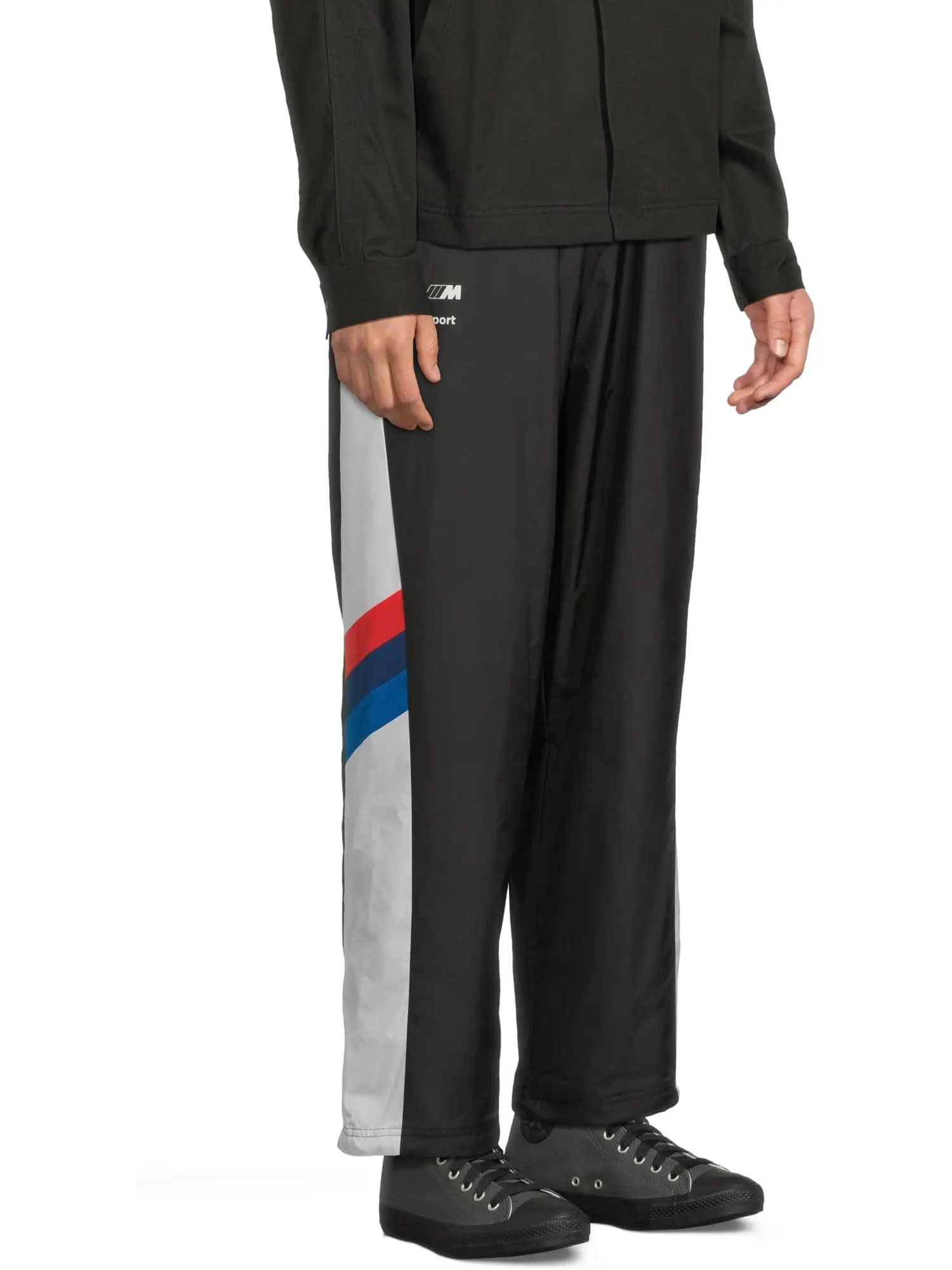 Брюки PUMA Bmw M Motorsport Woven Pants — изображение 2 из 5, черный