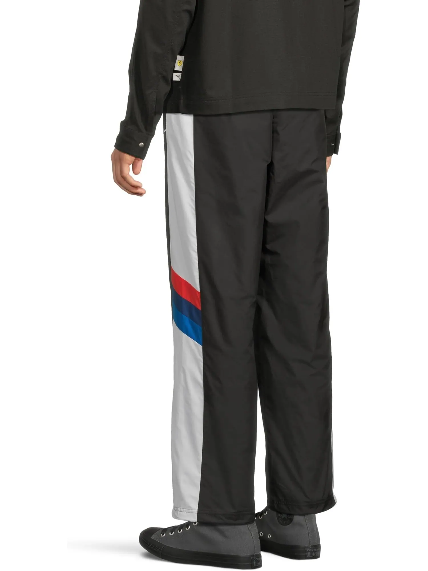Брюки PUMA Bmw M Motorsport Woven Pants — изображение 3 из 5, черный