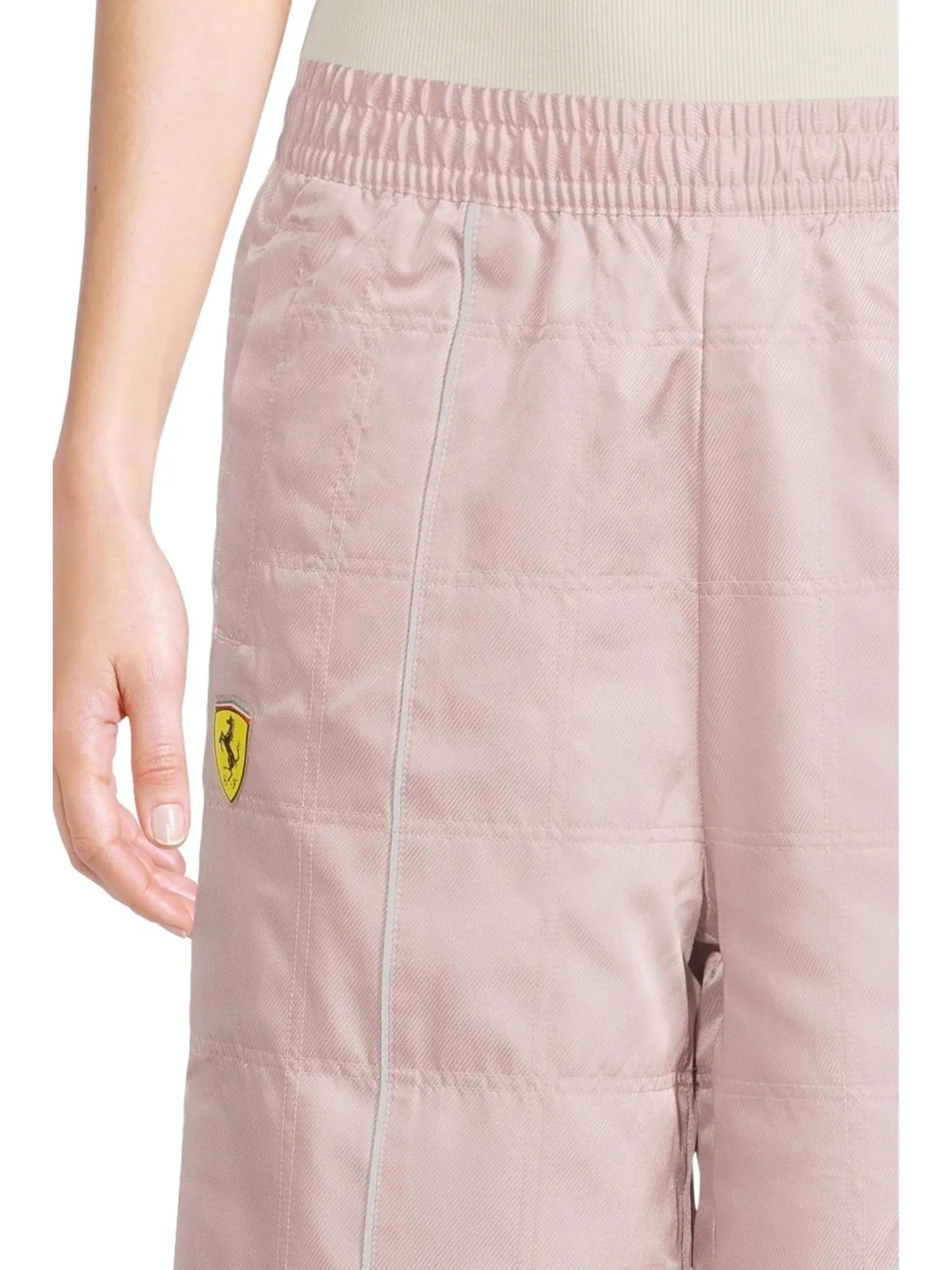 Брюки PUMA Scuderia Ferrari Premium Woven Pants — изображение 4 из 5, фиолетовый