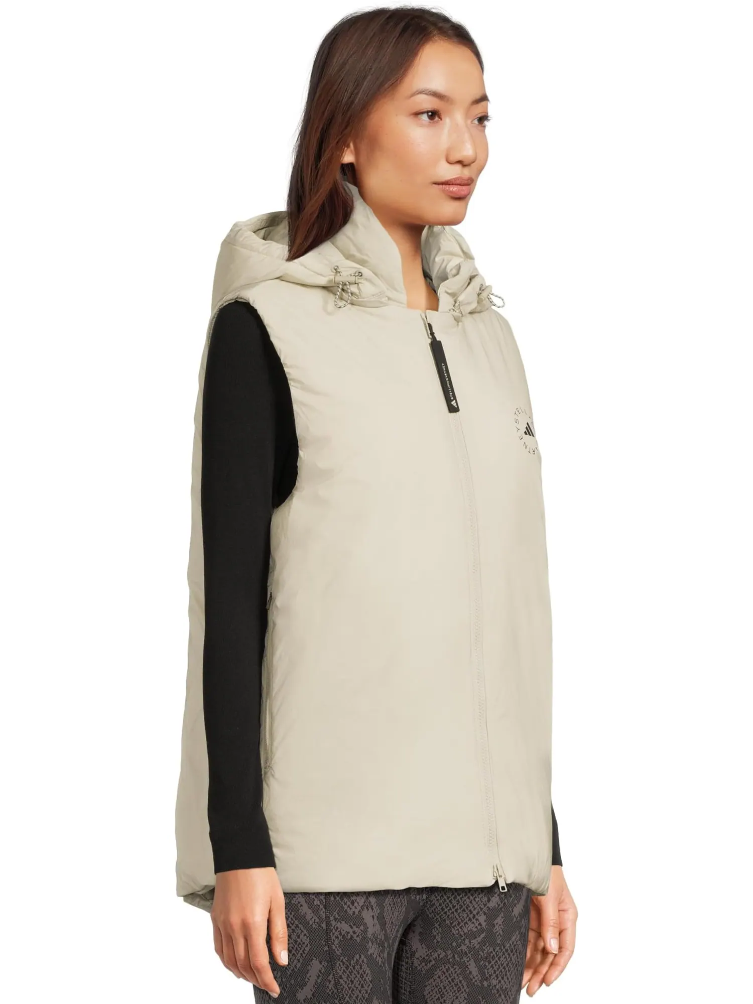 Жилет adidas by Stella McCartney Padded Vest JM3673 — изображение 2 из 5, серый