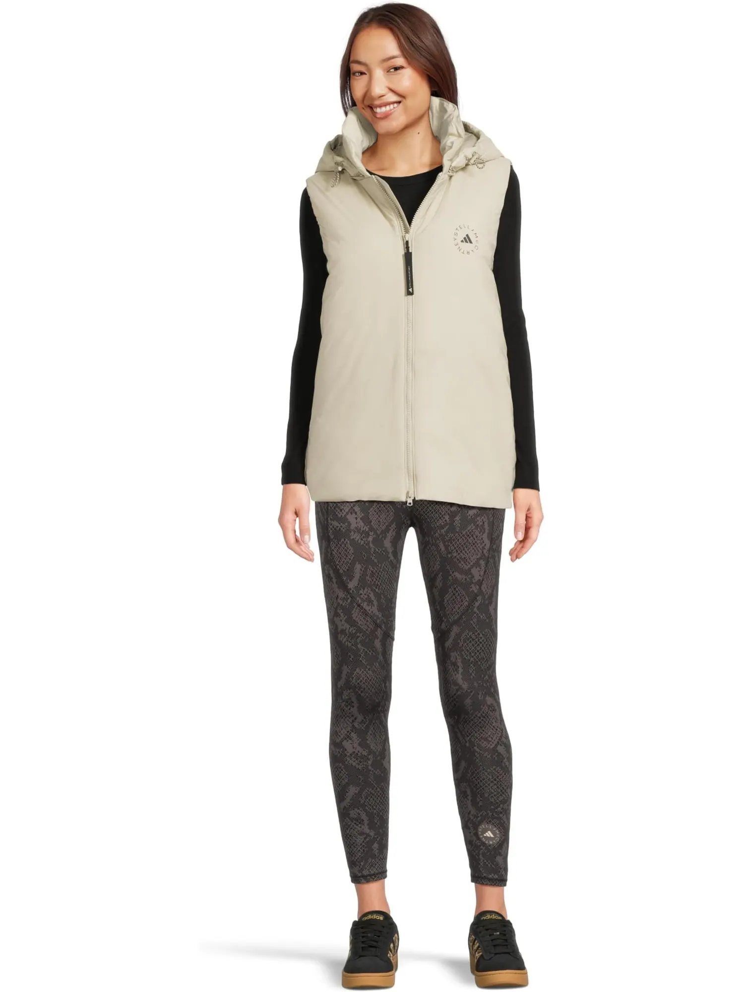 Жилет adidas by Stella McCartney Padded Vest JM3673 — изображение 5 из 5, серый