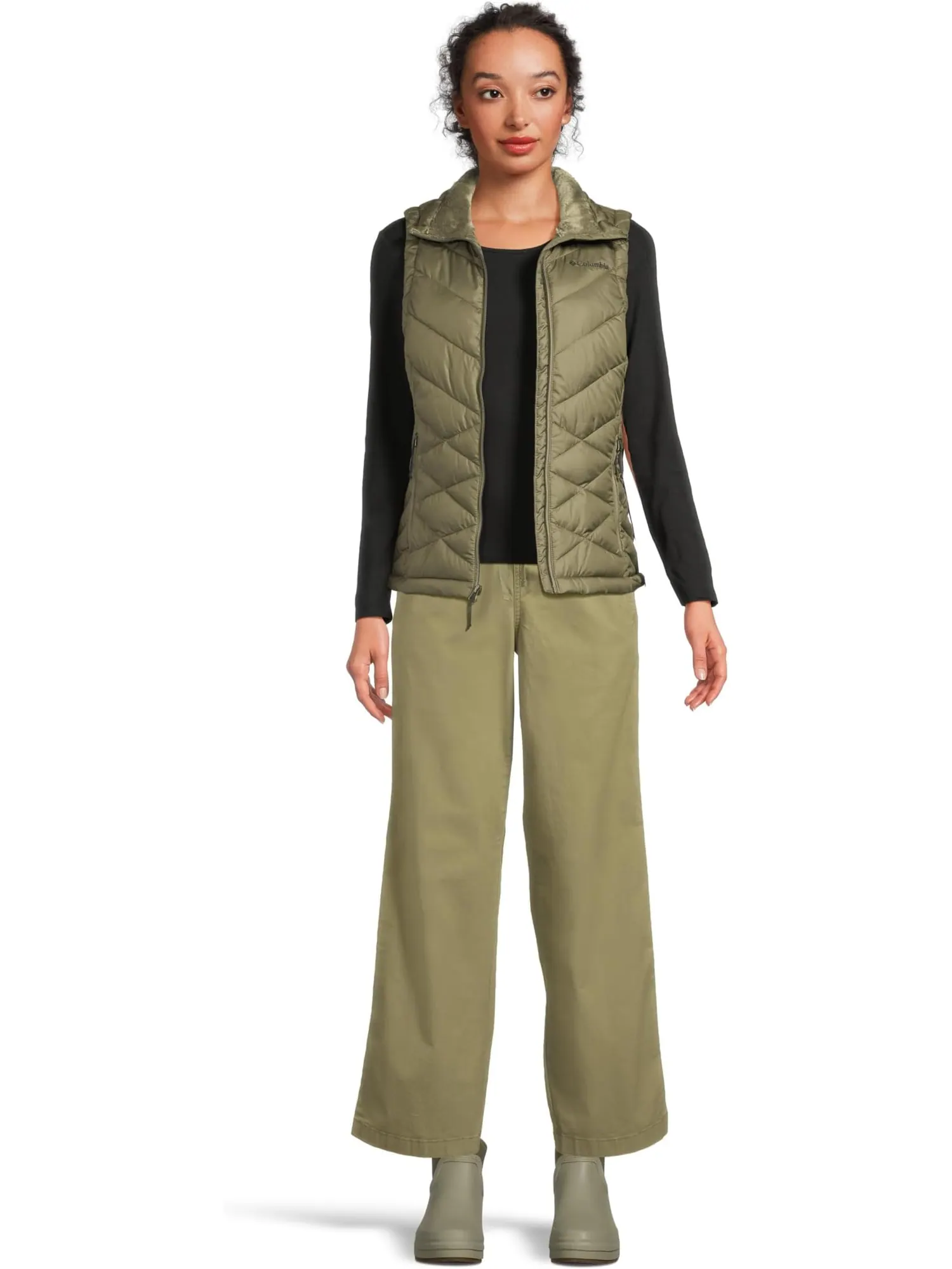 Жилет Columbia Heavenly II Vest — изображение 6 из 6, зеленый
