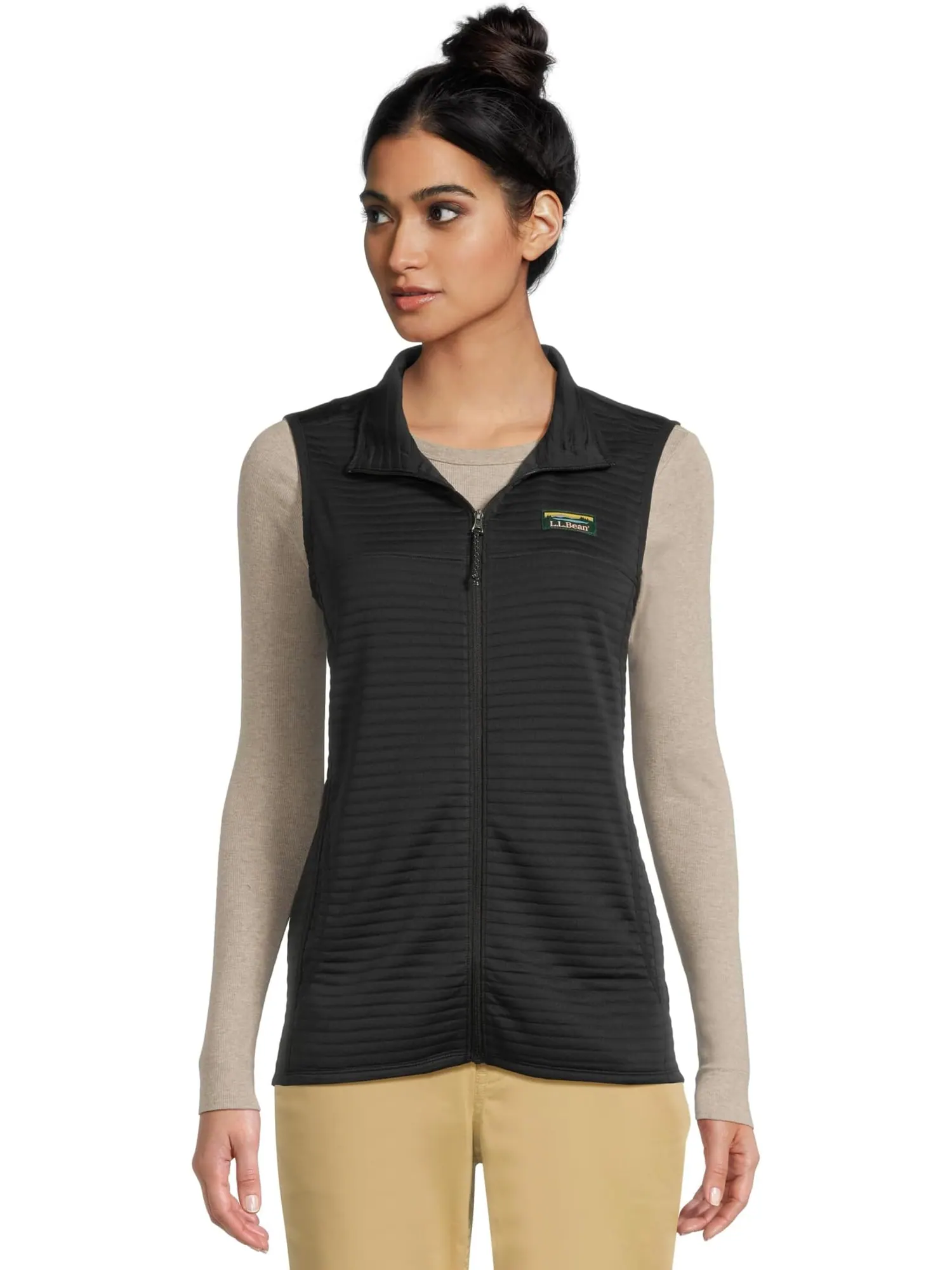 Жилет L.L.Bean Airlight Knit Vest — изображение 1 из 5, черный