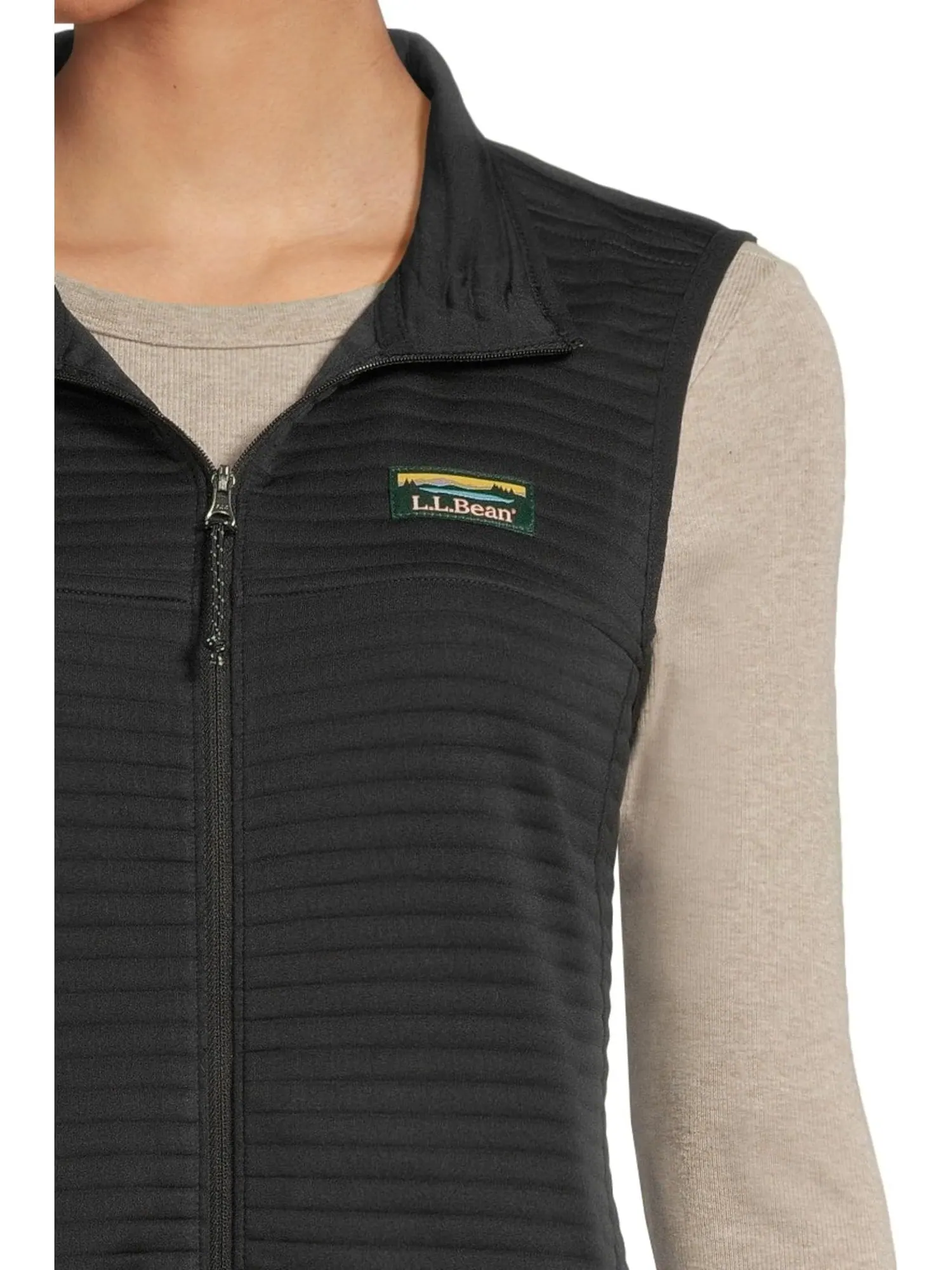 Жилет L.L.Bean Airlight Knit Vest — изображение 4 из 5, черный
