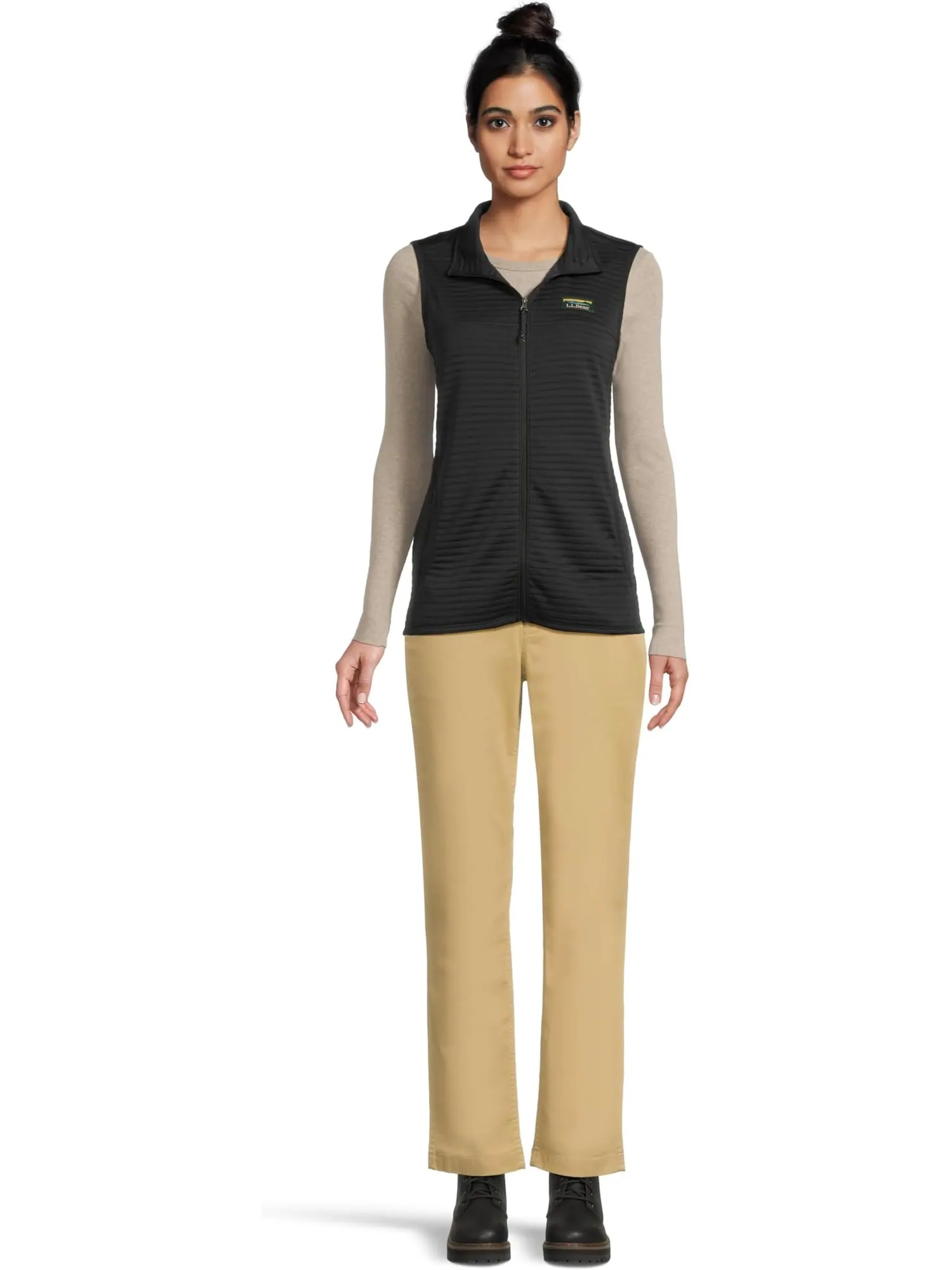 Жилет L.L.Bean Airlight Knit Vest — изображение 5 из 5, черный