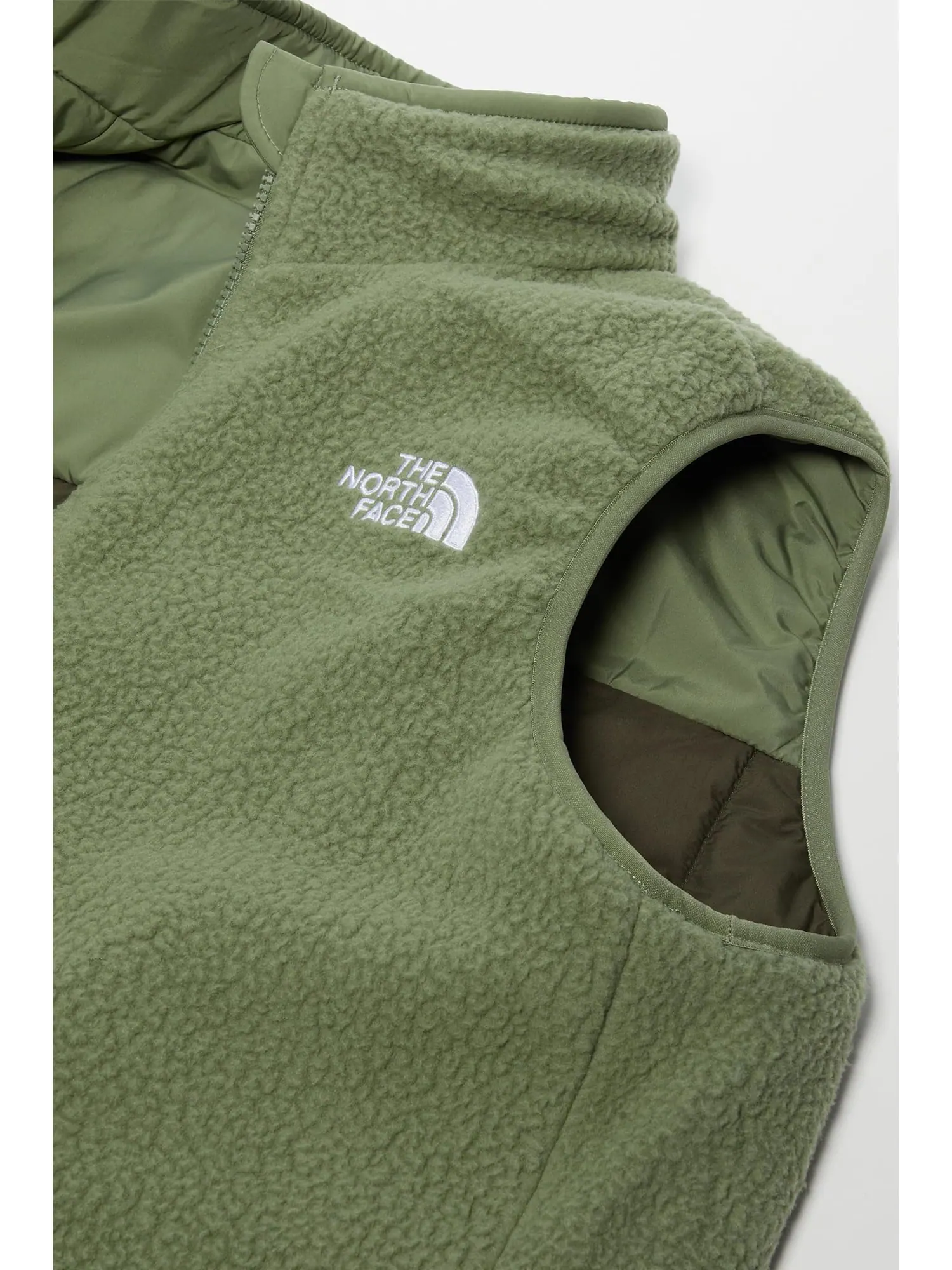 Жилет The North Face Kids Reversible Shasta Vest — изображение 2 из 2, зеленый