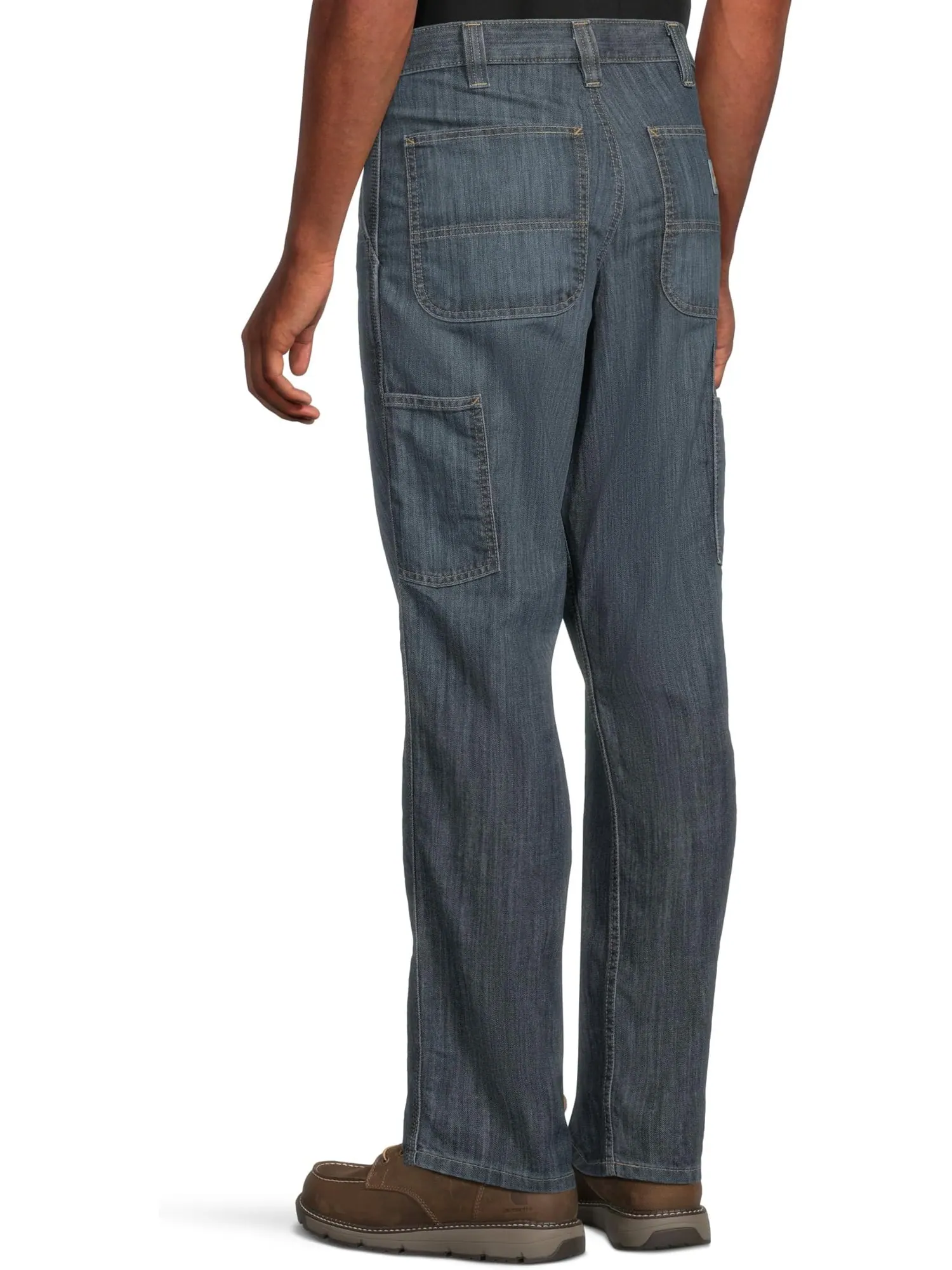 Джинсы Carhartt Flame-Resistant Force Rugged Flex Relaxed Fit Utility Jeans in Boulder — изображение 3 из 5, серый