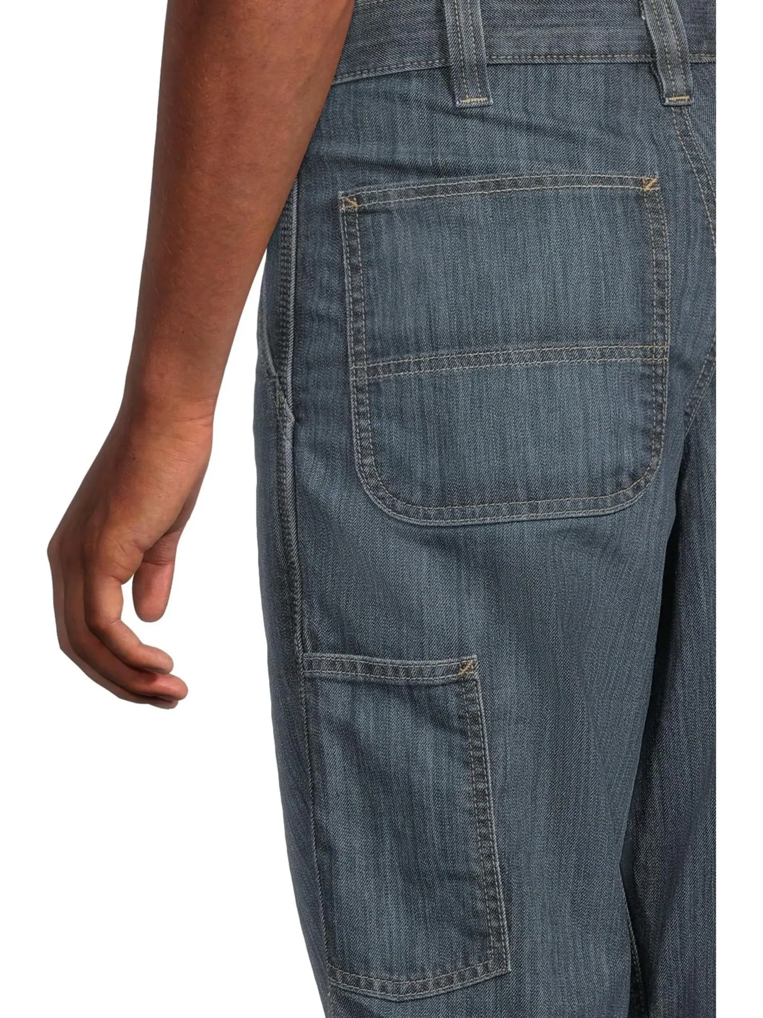 Джинсы Carhartt Flame-Resistant Force Rugged Flex Relaxed Fit Utility Jeans in Boulder — изображение 4 из 5, серый