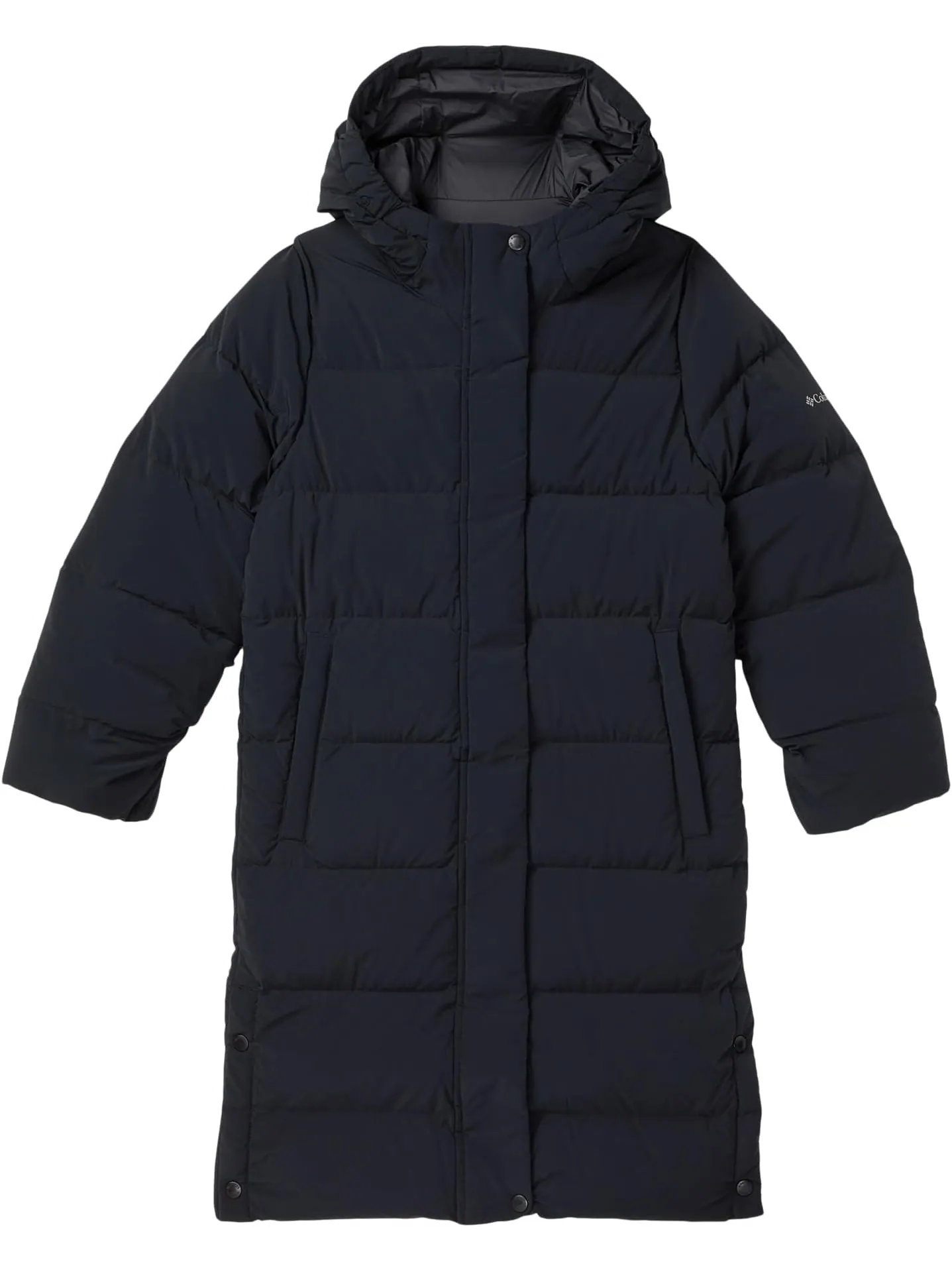 Куртка Columbia Kids Amaze Puff Long Hooded Jacket — изображение 1 из 1, черный