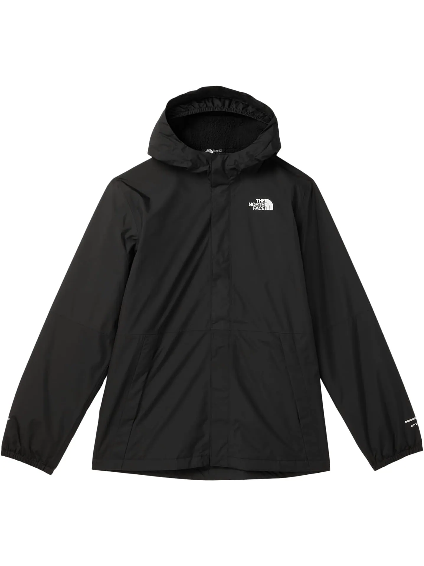 Куртка The North Face Kids Warm Antora Rain Jacket — изображение 1 из 3, черный/черный