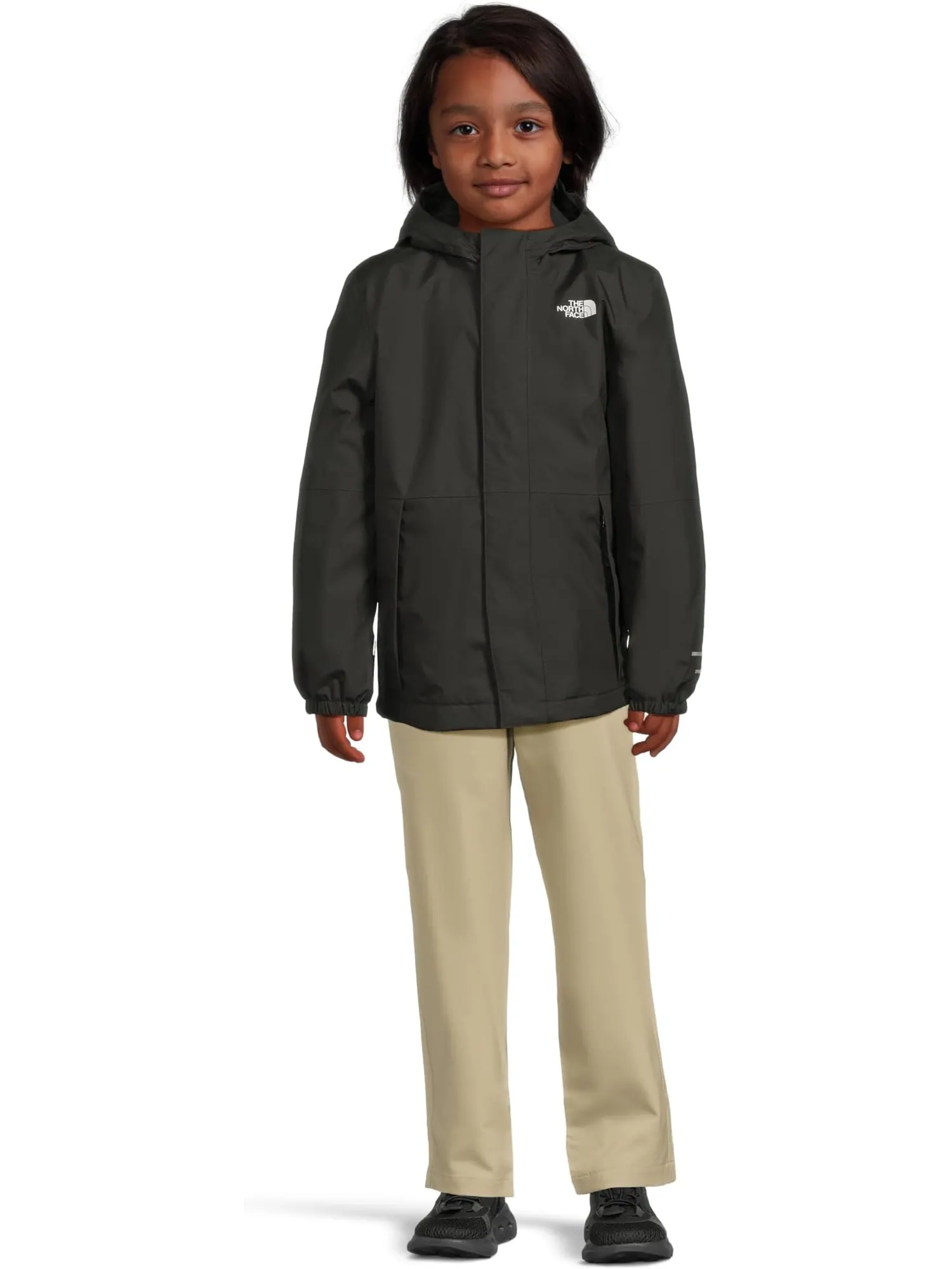 Куртка The North Face Kids Warm Antora Rain Jacket — изображение 4 из 4, черный/черный