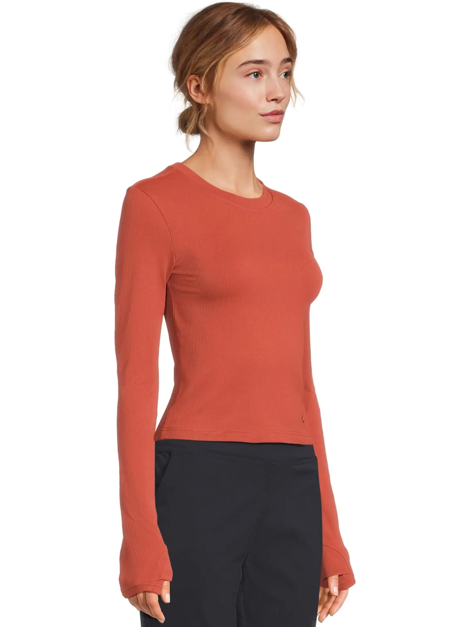 Лонгслив Mountain Hardwear Peak Knit Long Sleeve — изображение 2 из 5, красный