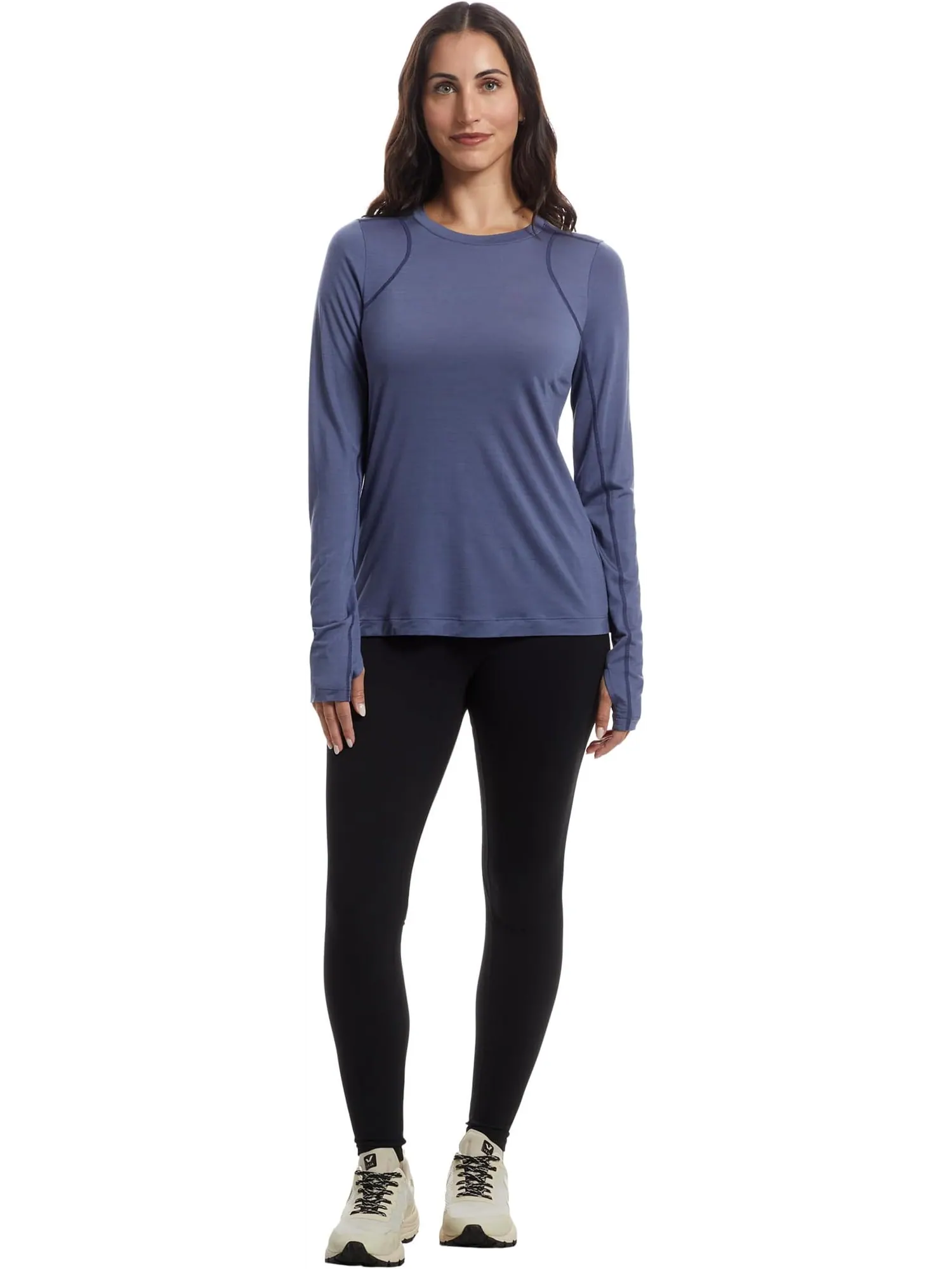 Лонгслив Smartwool Active Long Sleeve — изображение 5 из 5, синий
