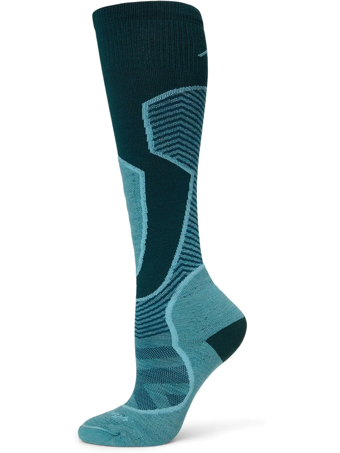 Носки Darn Tough Vermont Outer Limits OTC Lightweight with Cushion w/ Padded Shin — изображение 1 из 1, можжевельник