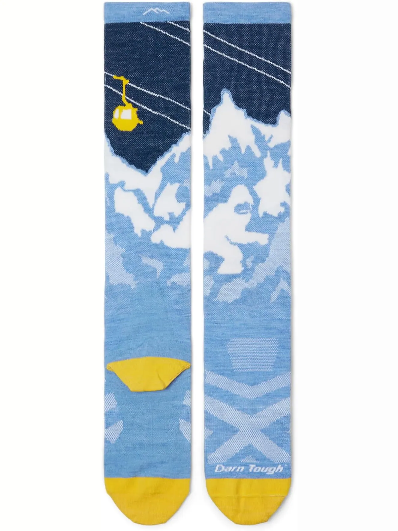 Носки Darn Tough Vermont Yeti Light Socks — изображение 2 из 2, синий