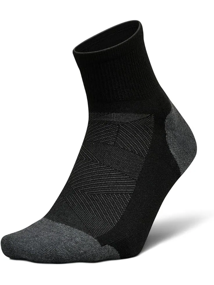 Унисекс носки Feetures Elite Max Cushion Quarter — изображение 1 из 2, черный